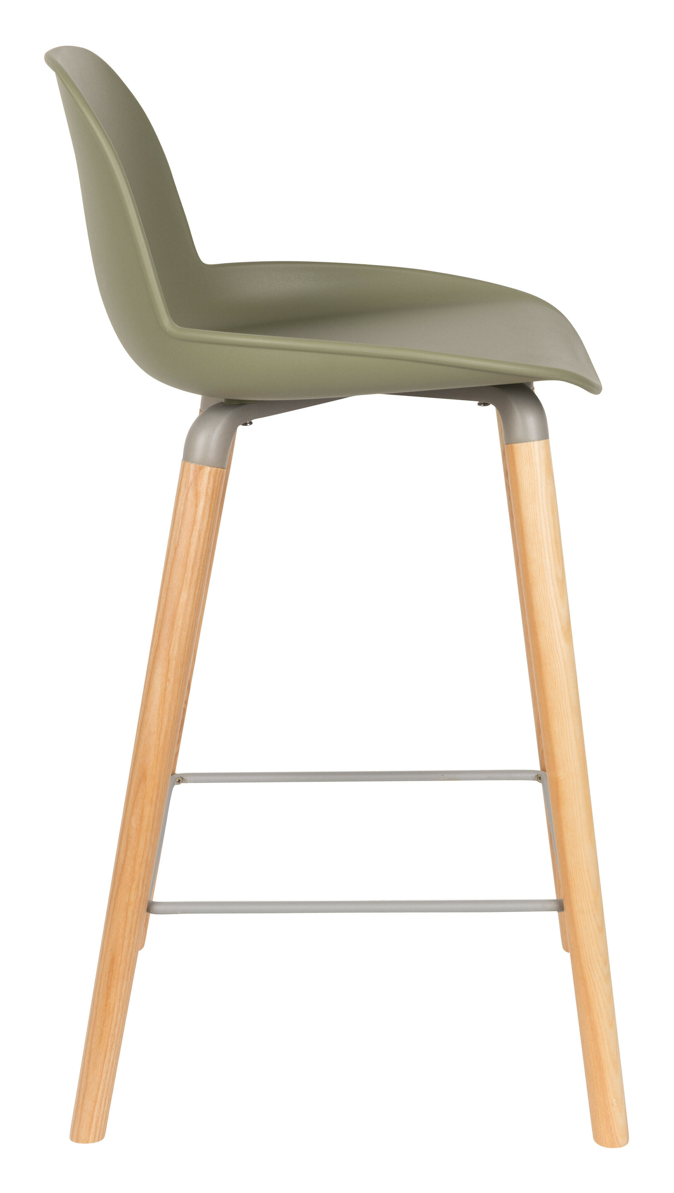 Zuiver Barstoel 'Albert Kuip' PP, kleur Groen (zithoogte 65cm)