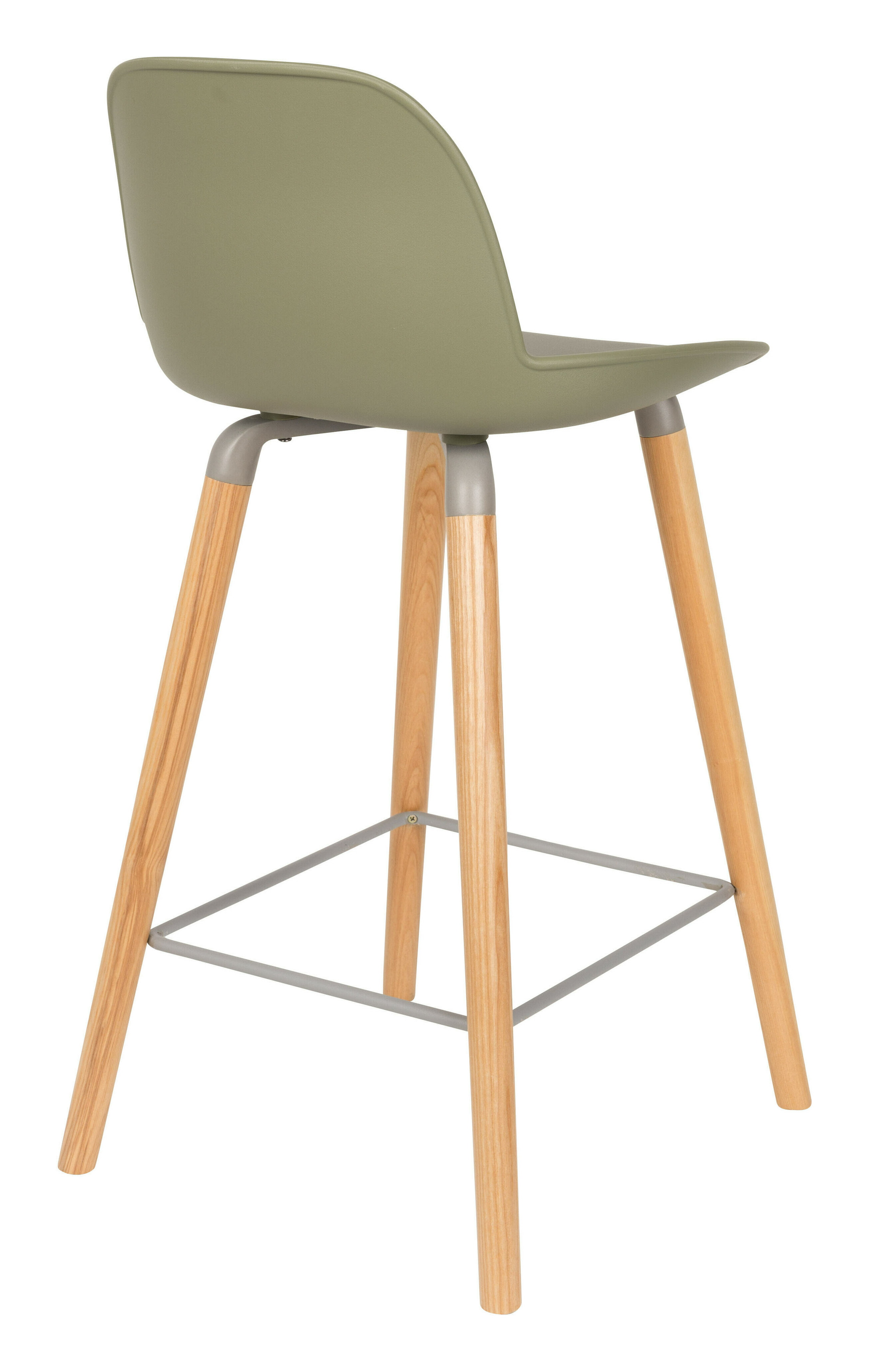 Zuiver Barstoel 'Albert Kuip' PP, kleur Groen (zithoogte 65cm)