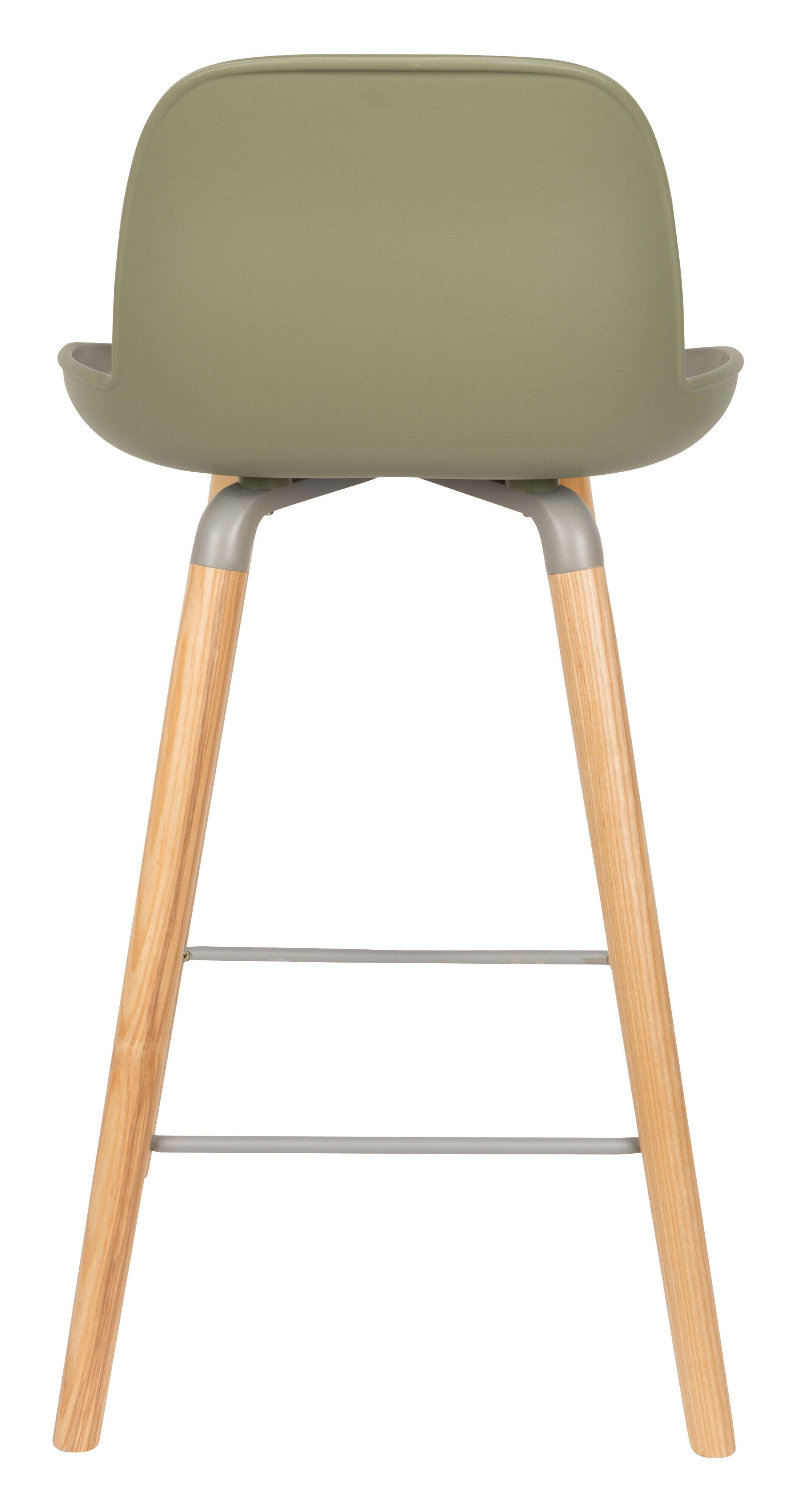 Zuiver Barstoel 'Albert Kuip' PP, kleur Groen (zithoogte 65cm)