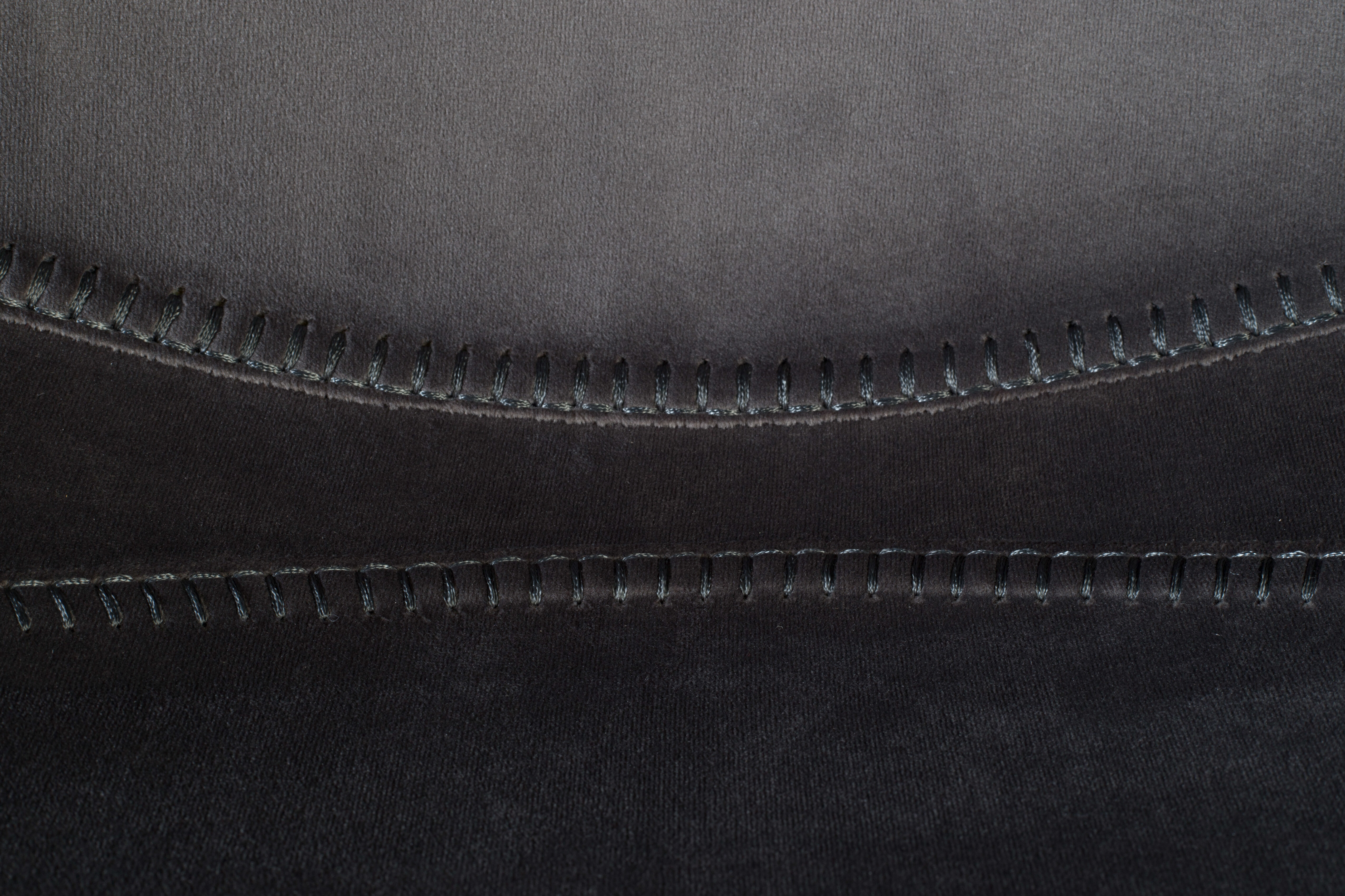 Dutchbone Barkruk 'Franky' Velvet (zithoogte 65cm), kleur Grijs