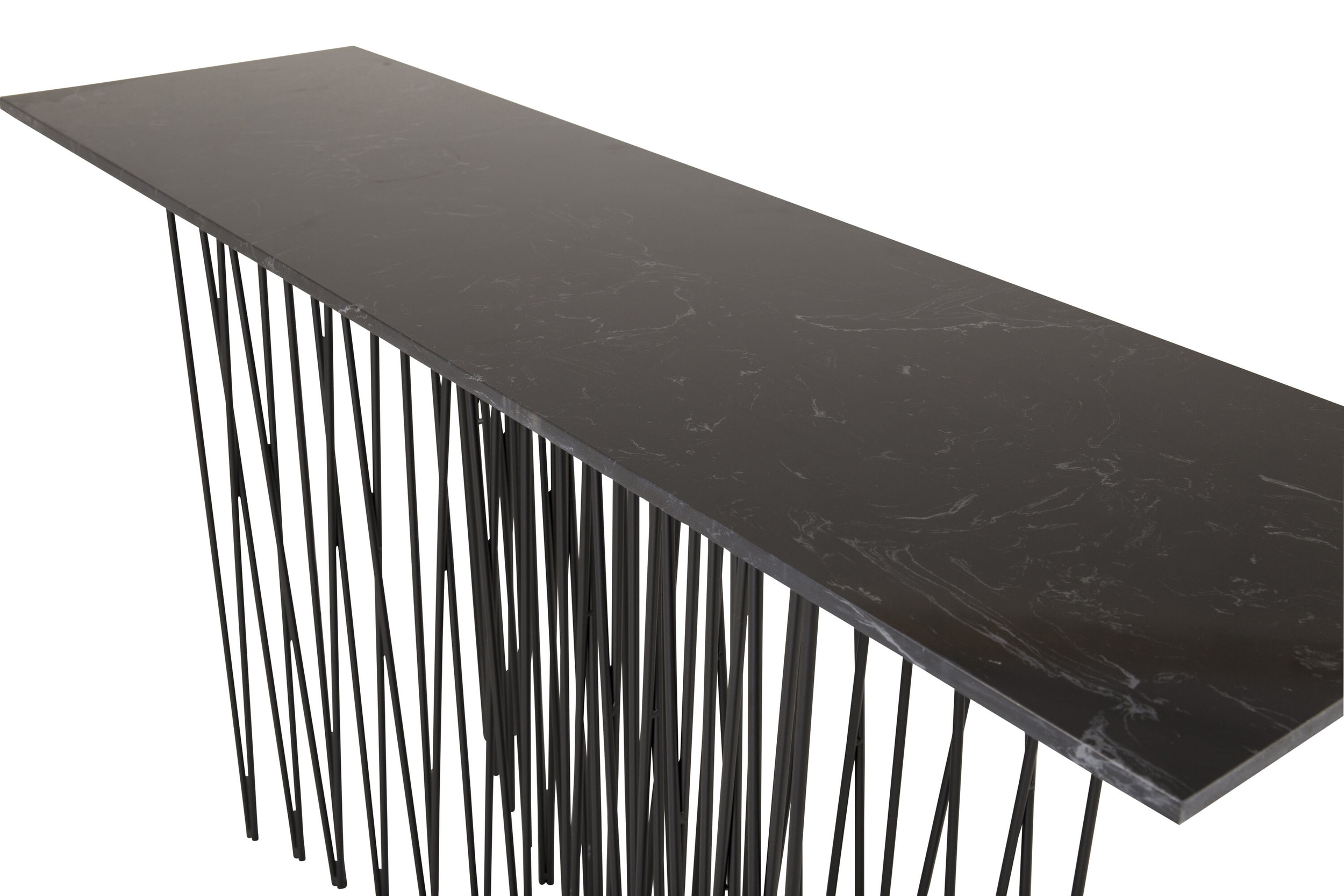 Nohr Sidetable 'Danni' Marmerlook, 130cm