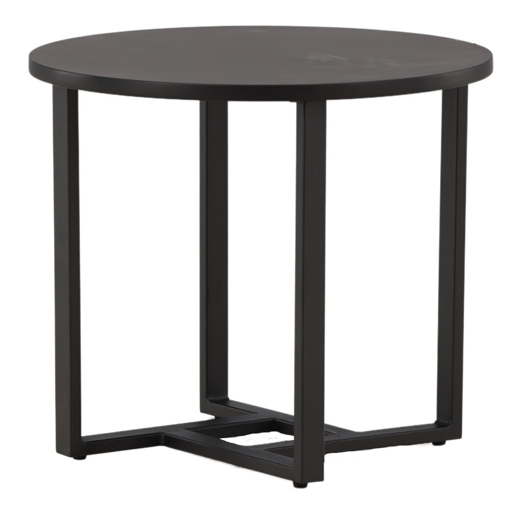 Nohr Ronde Salontafel 'Dallin' 50cm, kleur Zwart