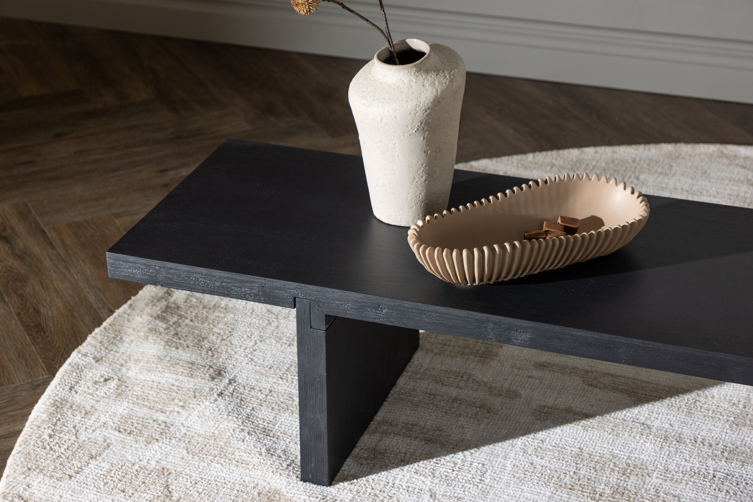 Nohr Salontafel 'Lynda' Rubberhout, 120 x 38cm