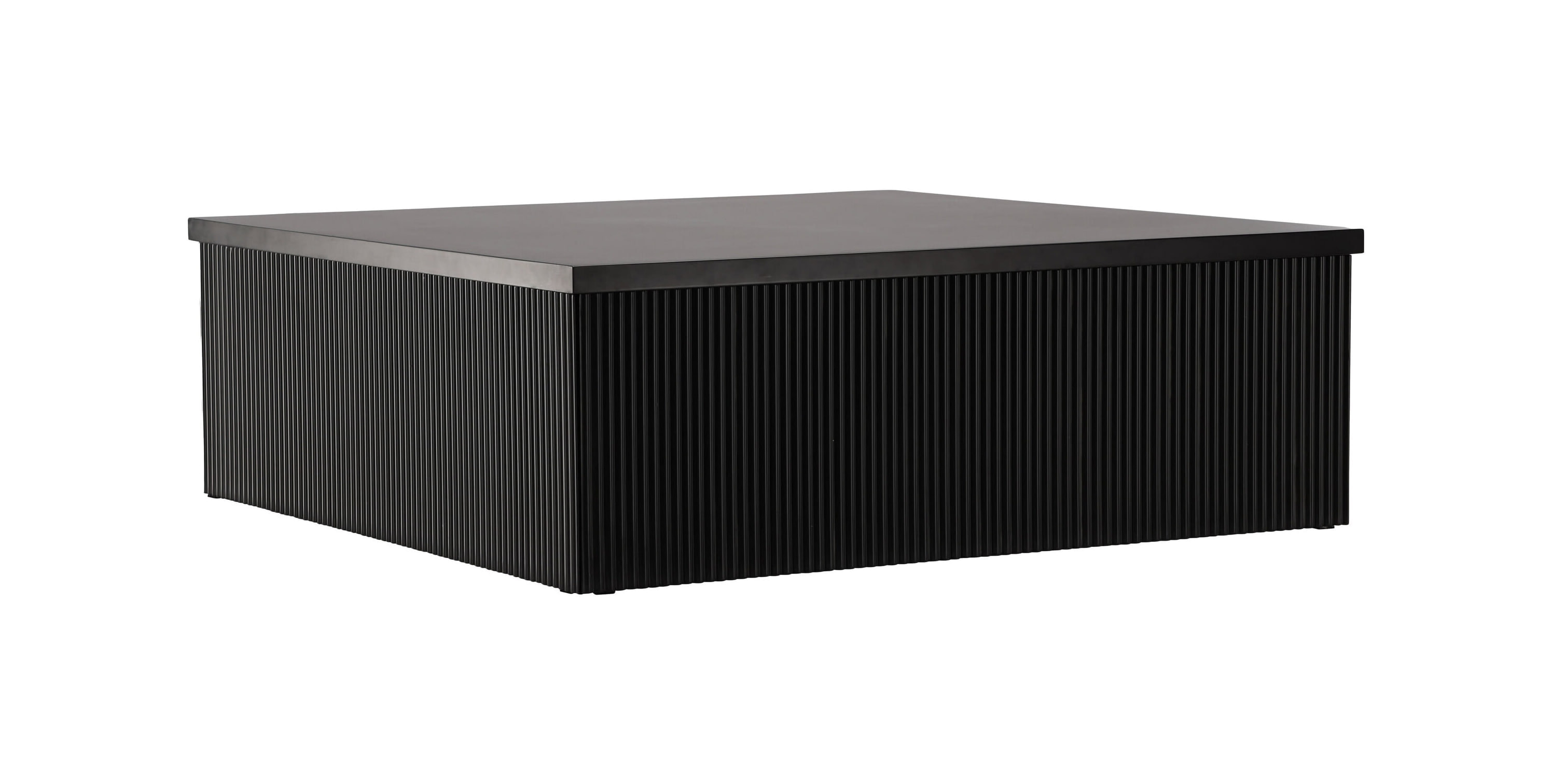 Nohr Vierkante Salontafel 'Mistina' MDF, 90 x 90cm, kleur Zwart
