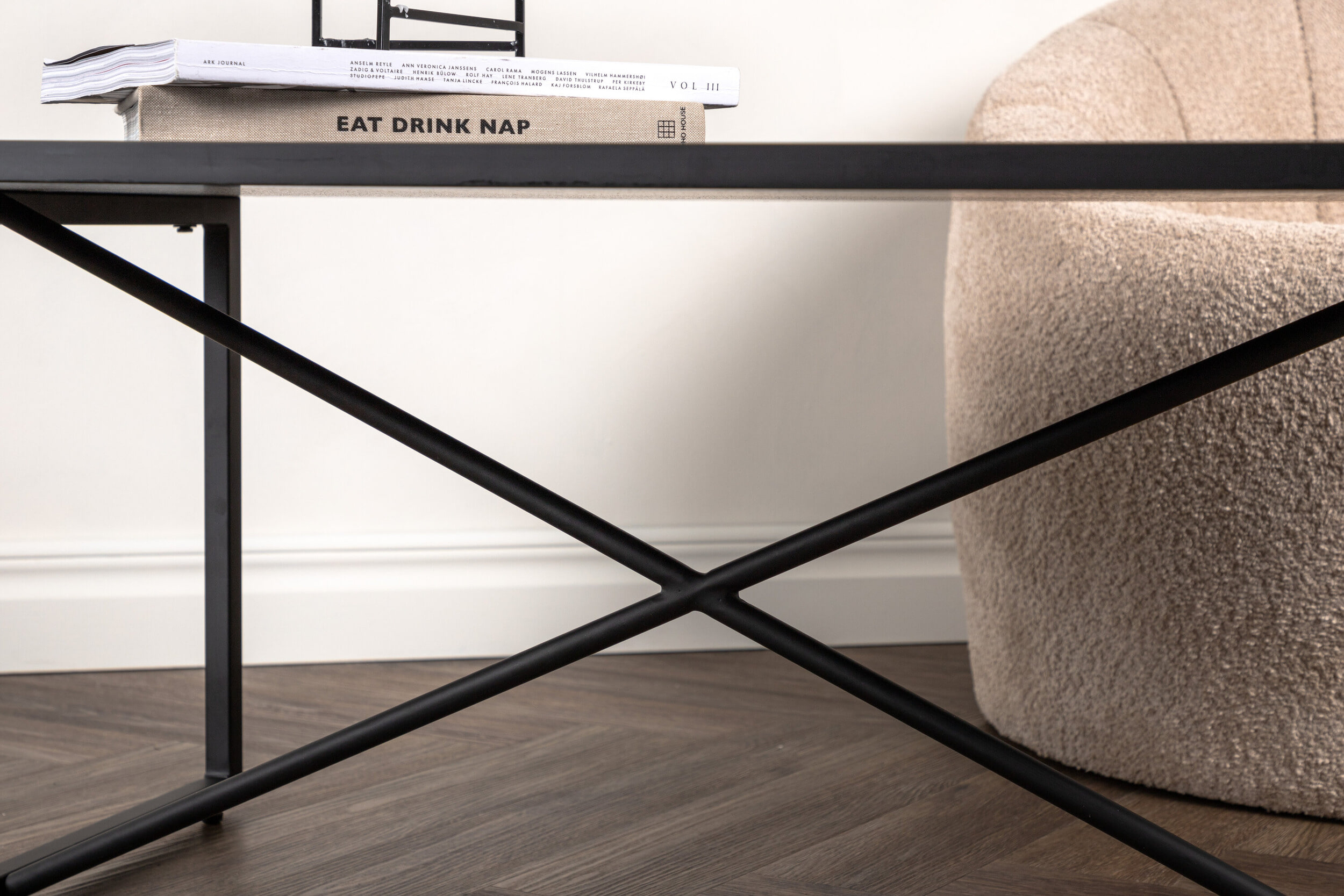 Nohr Salontafel 'Ashok' 110 x 70cm, kleur Zwart