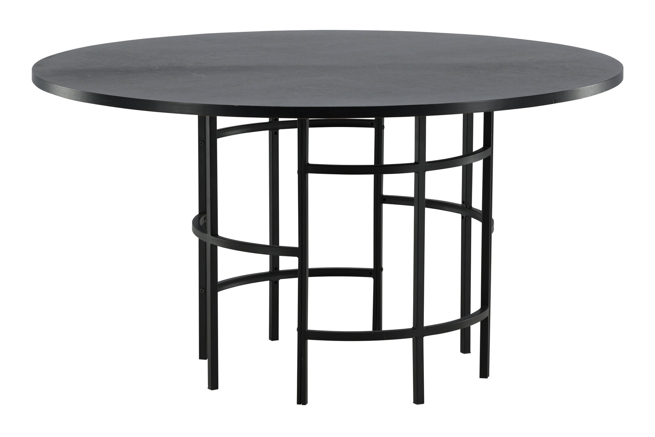 Nohr Ronde Eettafel 'Vu' MDF 140cm, kleur Zwart