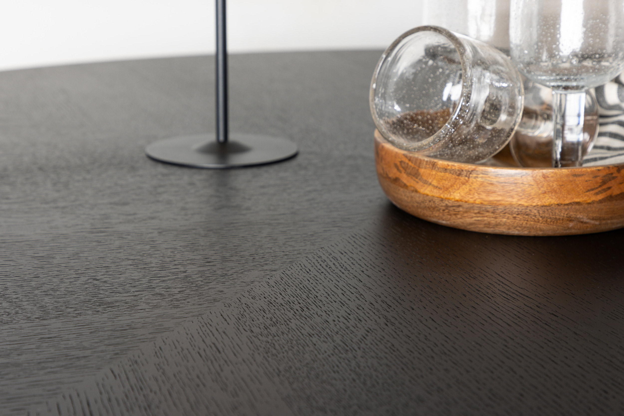 Nohr Ronde Eettafel 'Vu' MDF 140cm, kleur Zwart