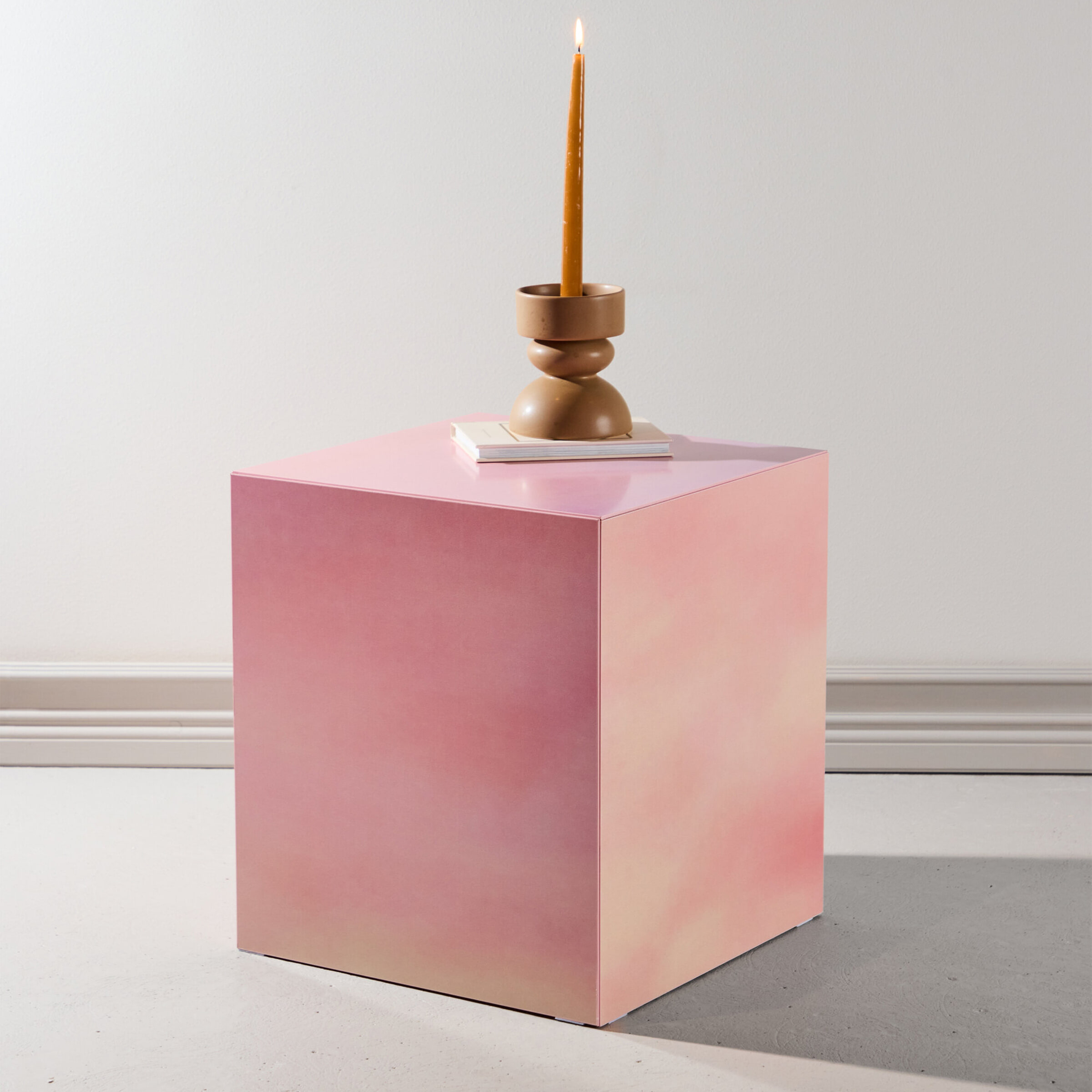 Nohr Salontafel Katiana 40 x 40cm - Roze - Vierkant