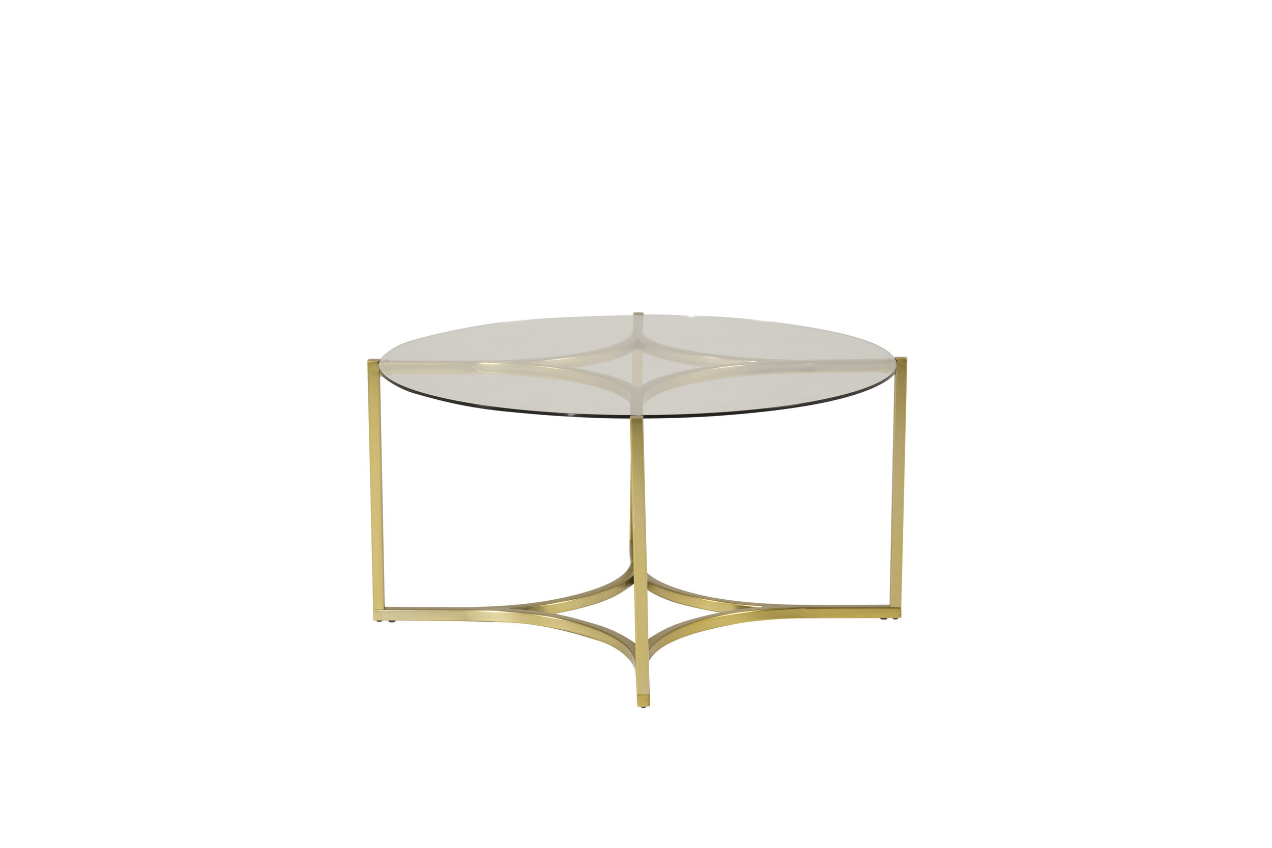 Nohr Ronde Salontafel 'Kennie' Glas, 90cm