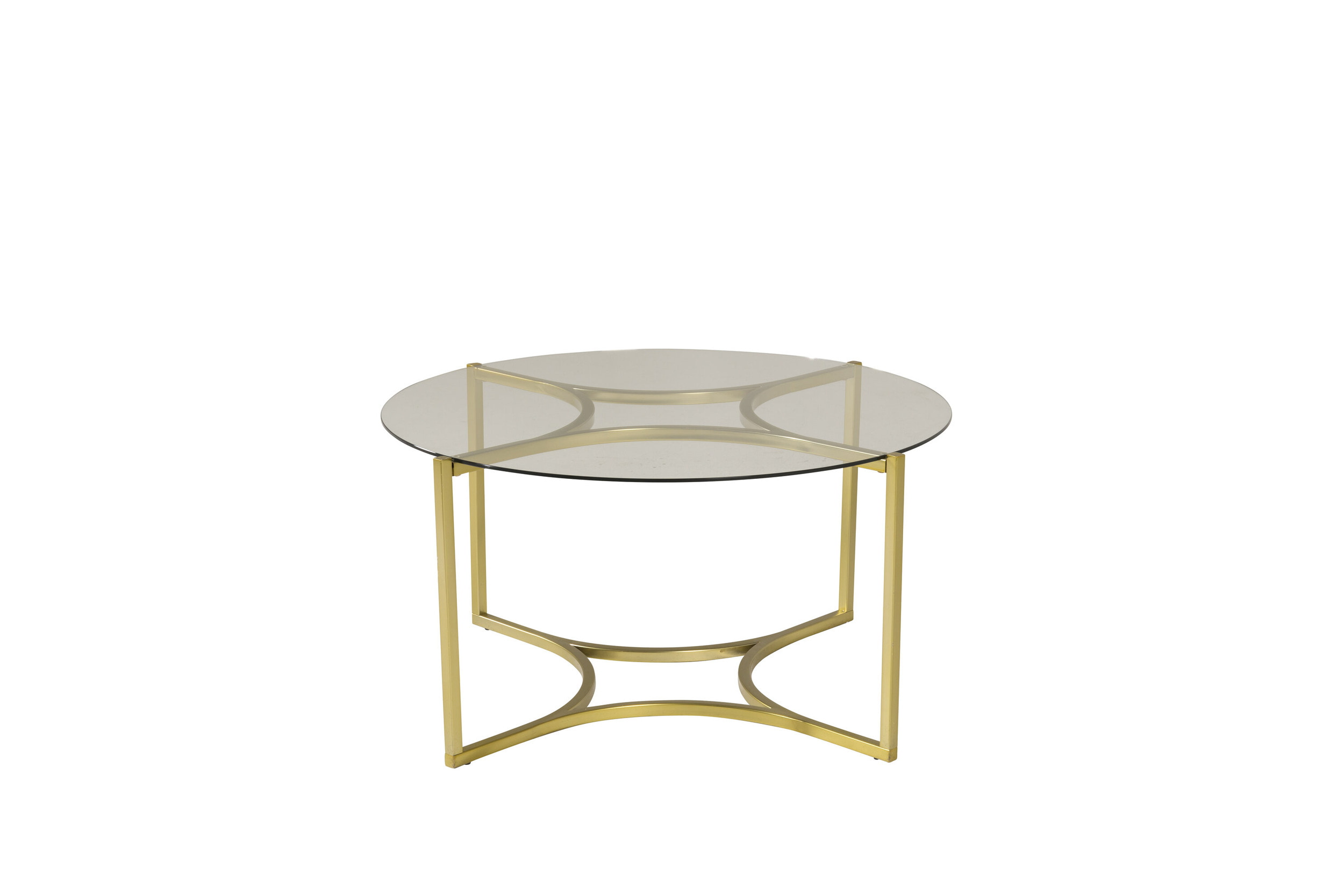 Nohr Ronde Salontafel 'Kennie' Glas, 90cm