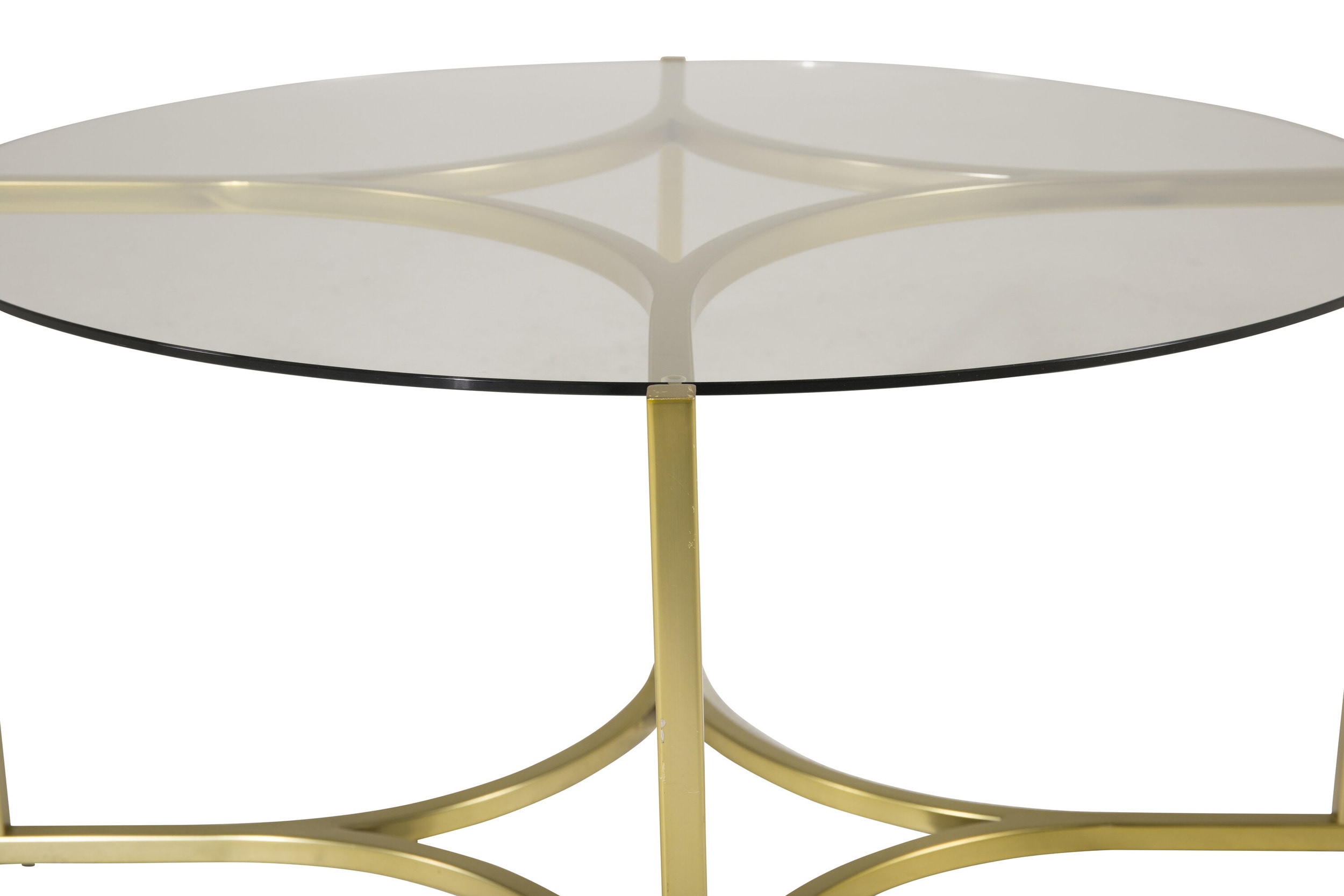 Nohr Ronde Salontafel 'Kennie' Glas, 90cm