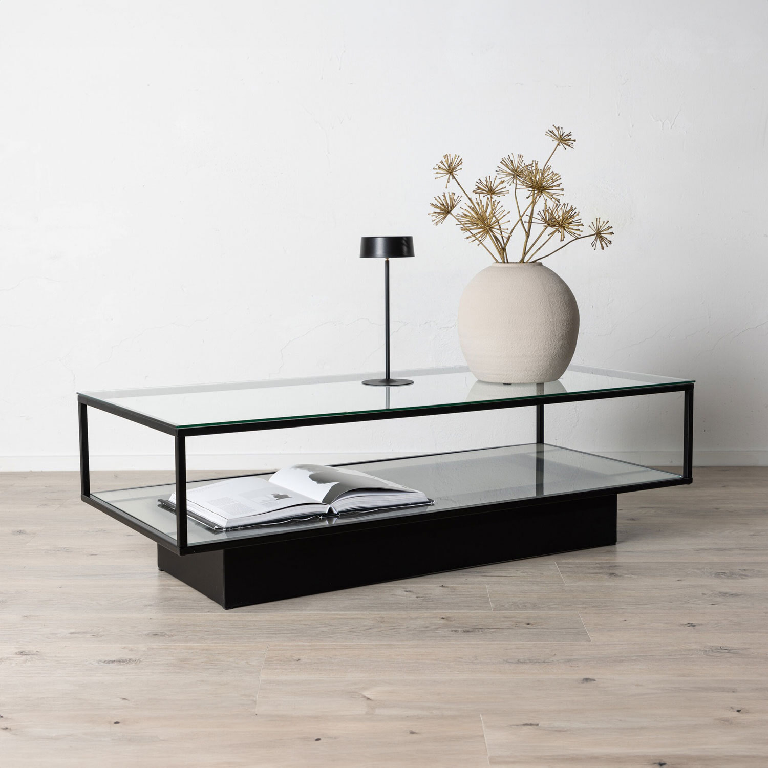 Nohr Salontafel 'Sheema' Glas, 130 x 60cm