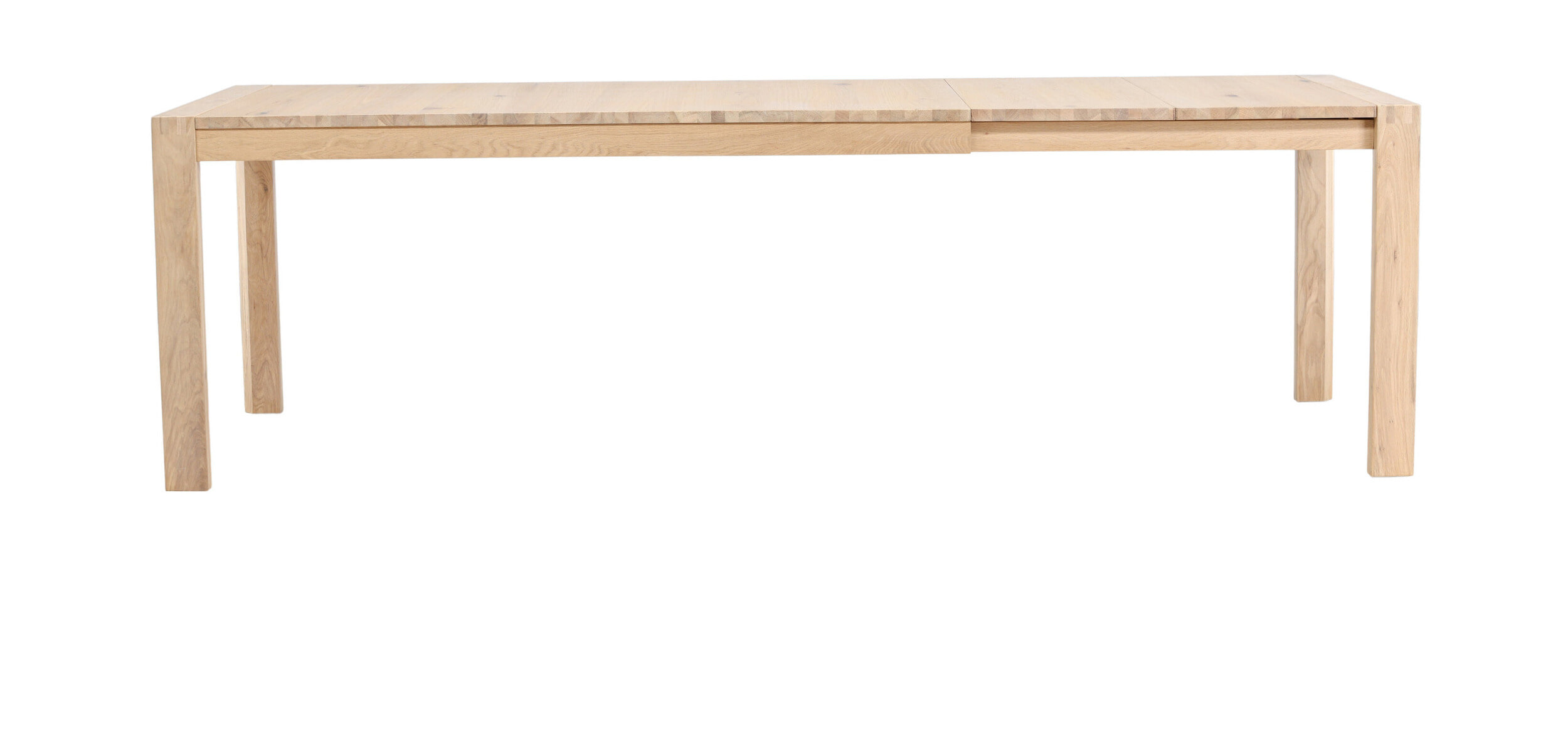 Nohr Uitschuifbare Eettafel 'Cederick' Eikenhout, 170/210/250 x 95cm, kleur Naturel