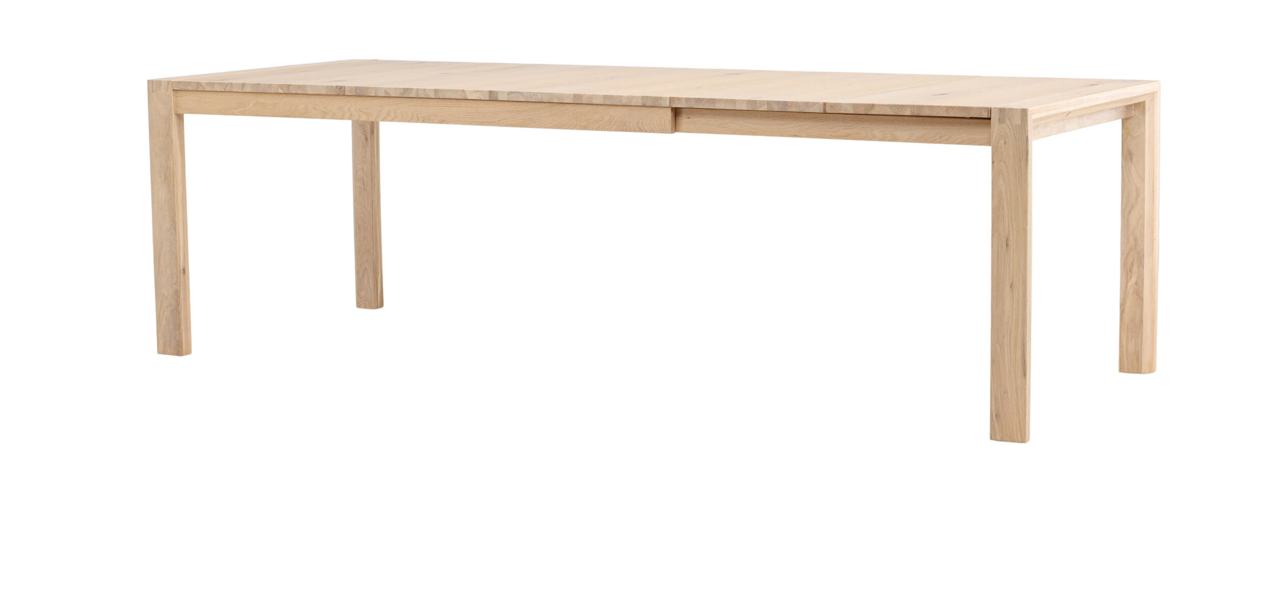 Nohr Uitschuifbare Eettafel 'Cederick' Eikenhout, 170/210/250 x 95cm, kleur Naturel