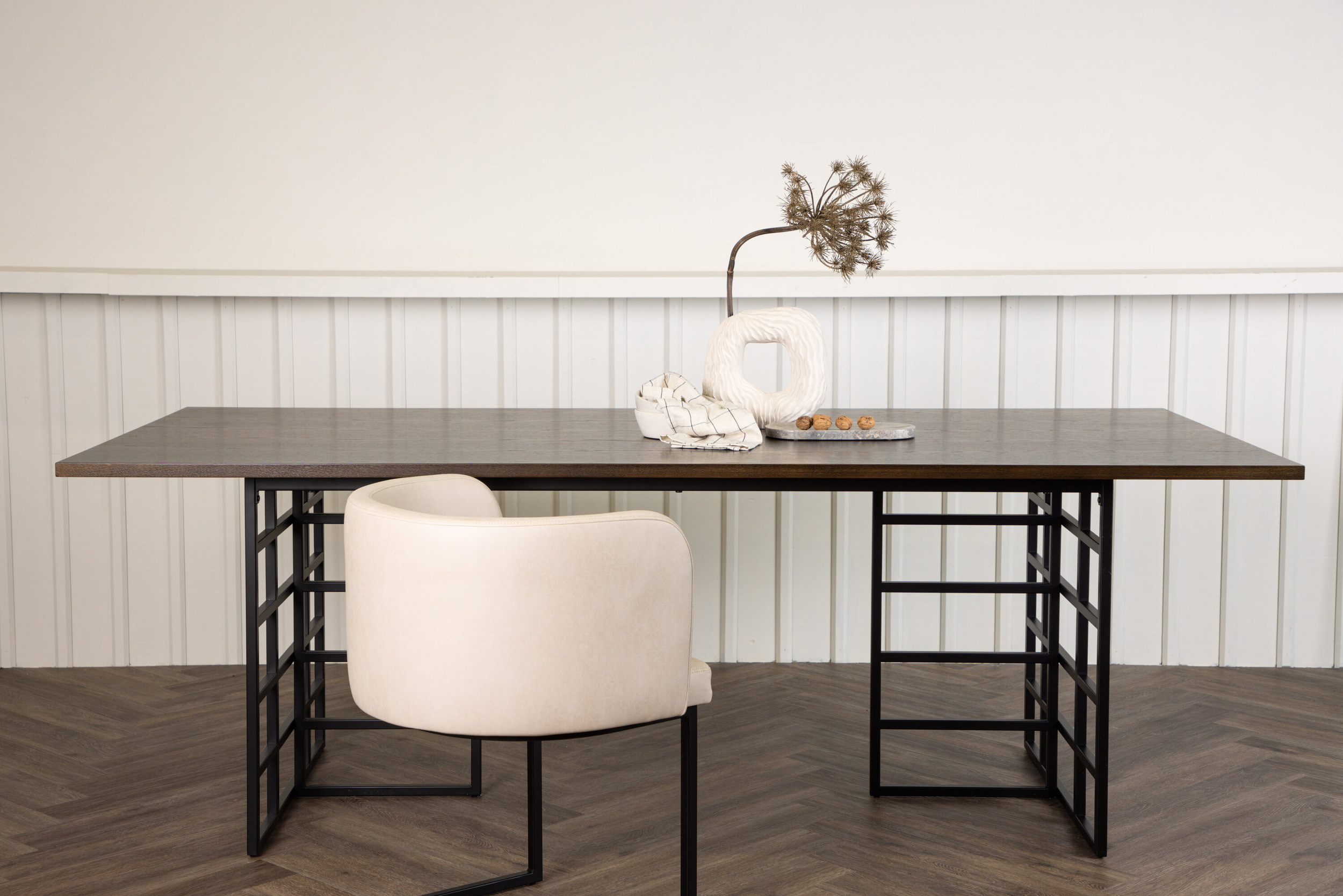 Nohr Eettafel 'Tarissa' 220 x 100cm, kleur Mokka