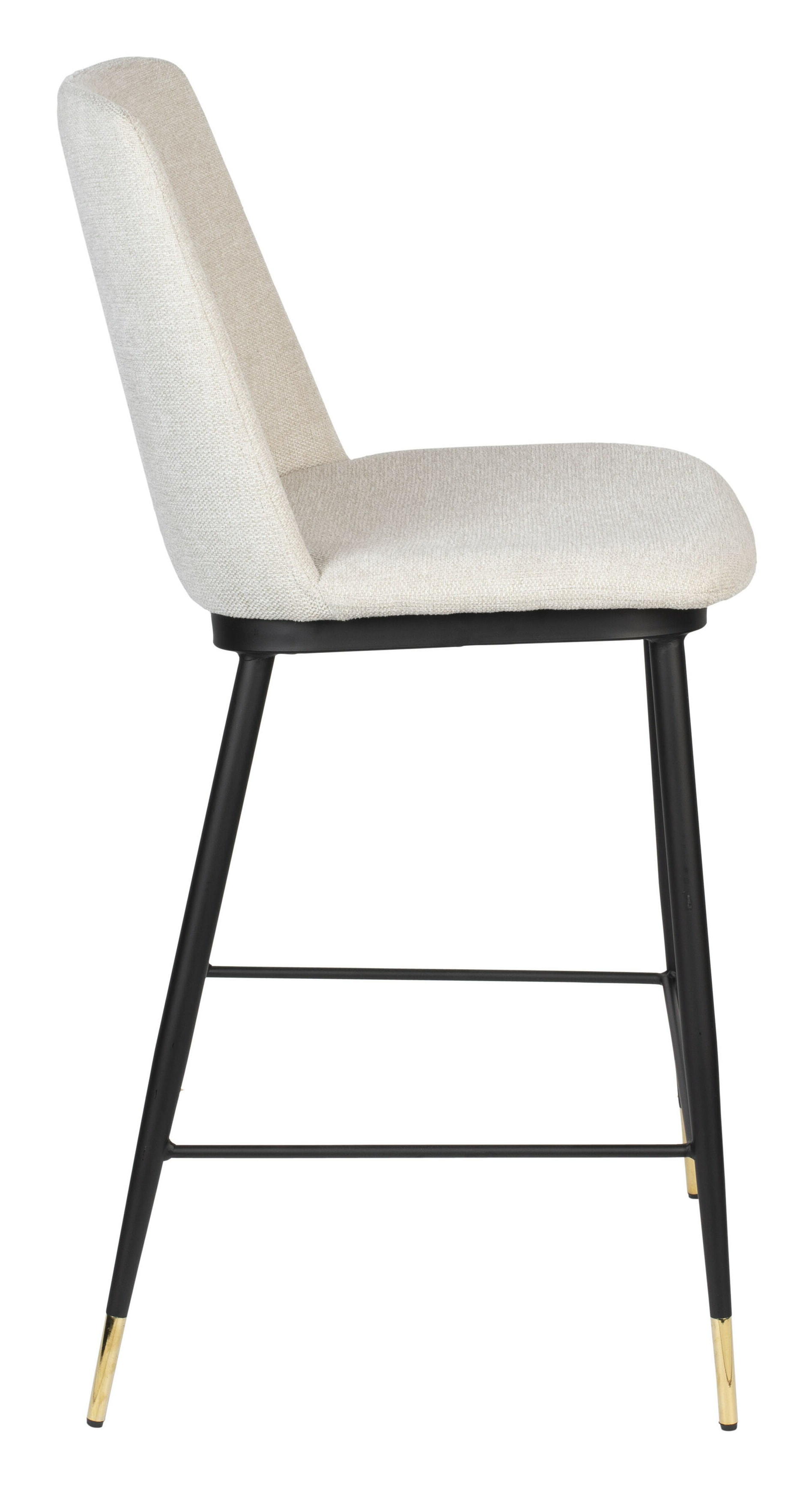 ZILT Barstoel 'Younes' kleur Beige (zithoogte 65cm)