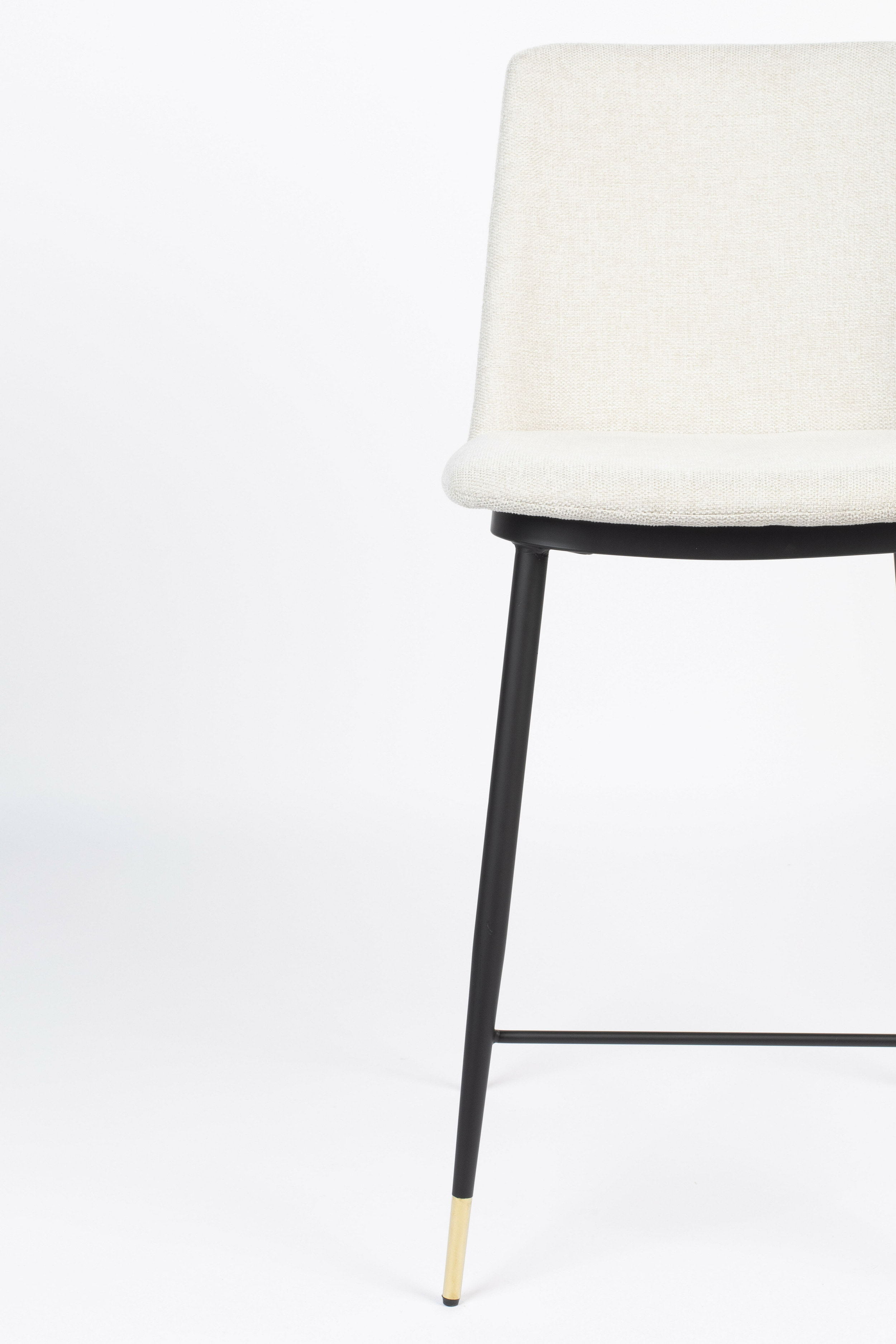 ZILT Barstoel 'Younes' kleur Beige (zithoogte 65cm)
