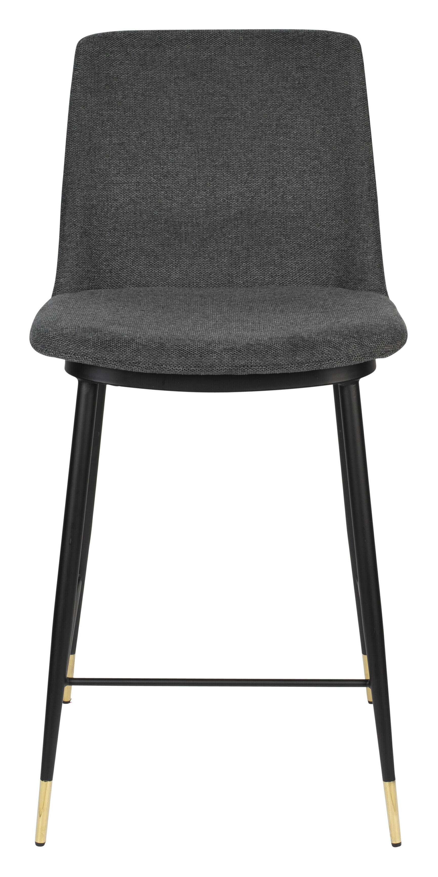 ZILT Barstoel 'Younes' kleur Donkergrijs (zithoogte 65cm)