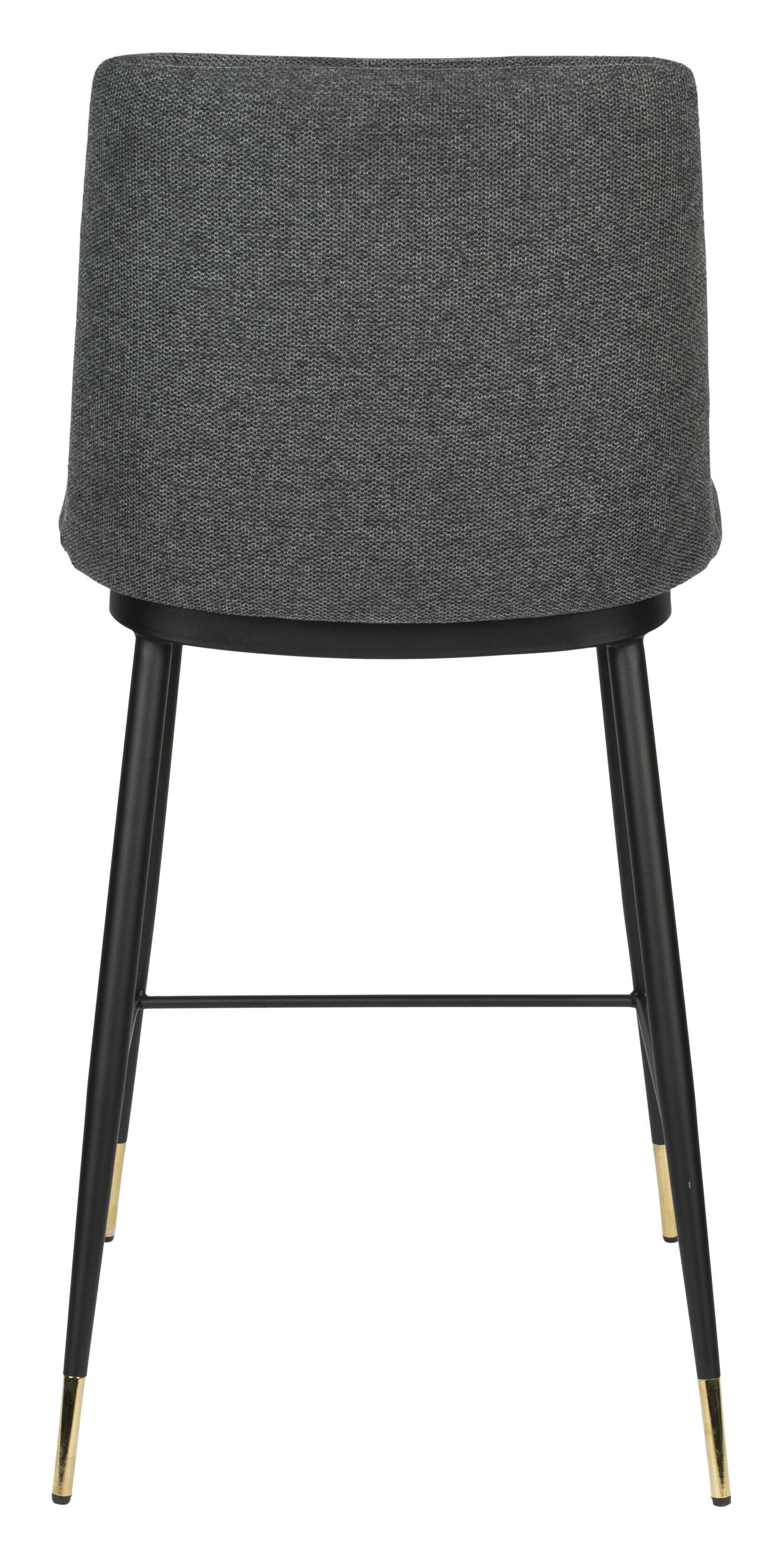 ZILT Barstoel 'Younes' kleur Donkergrijs (zithoogte 65cm)