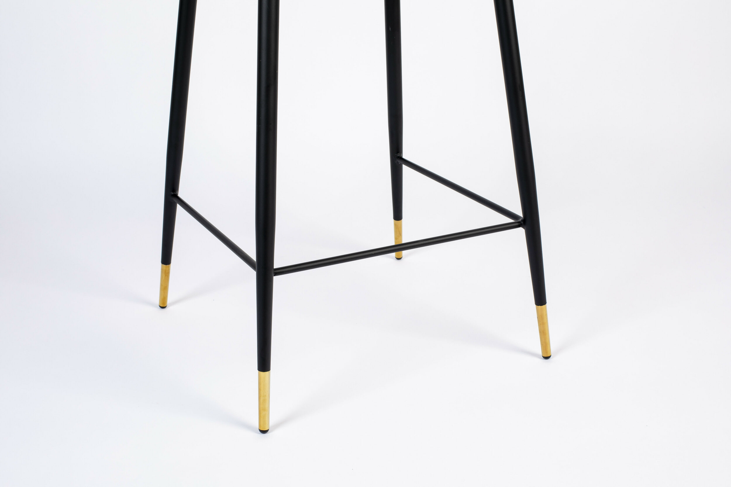 ZILT Barstoel 'Younes' kleur Donkergrijs (zithoogte 65cm)