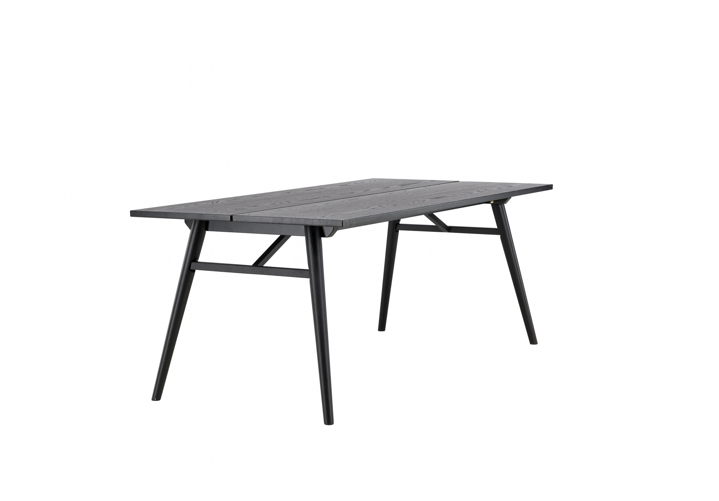 Nohr Eettafel 'Lateka' 195 x 95cm, kleur Zwart
