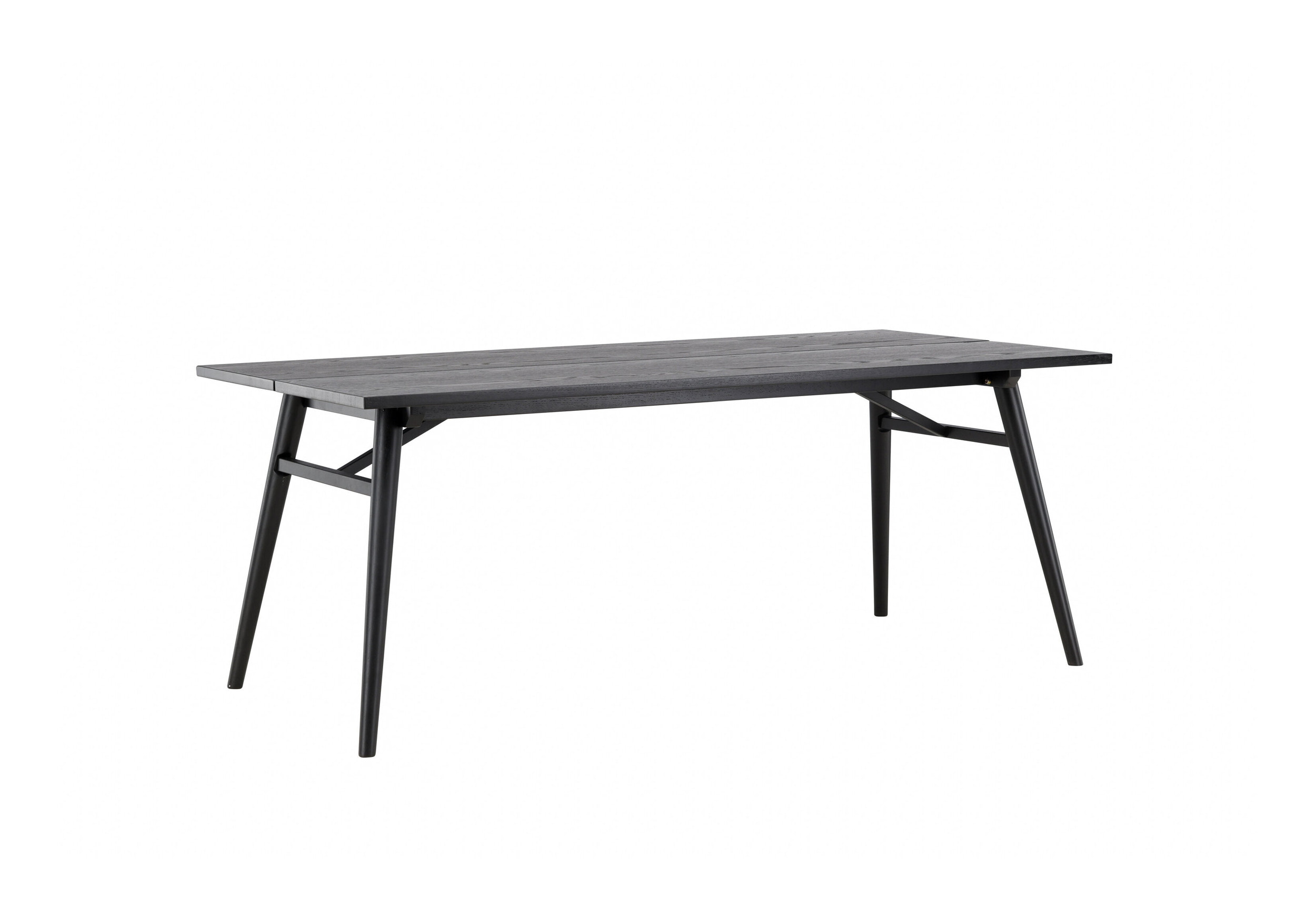 Nohr Eettafel 'Lateka' 195 x 95cm, kleur Zwart