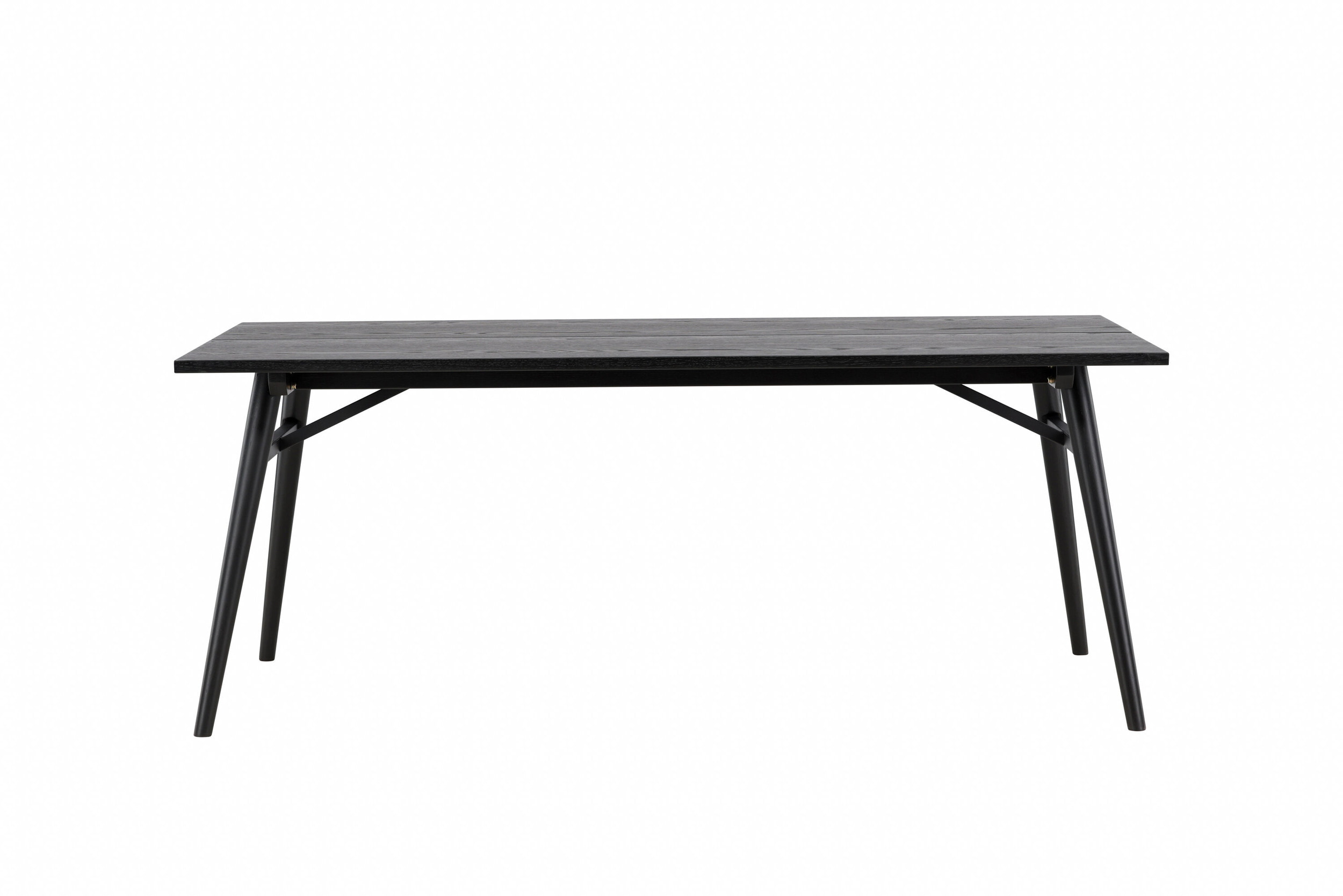Nohr Eettafel 'Lateka' 195 x 95cm, kleur Zwart