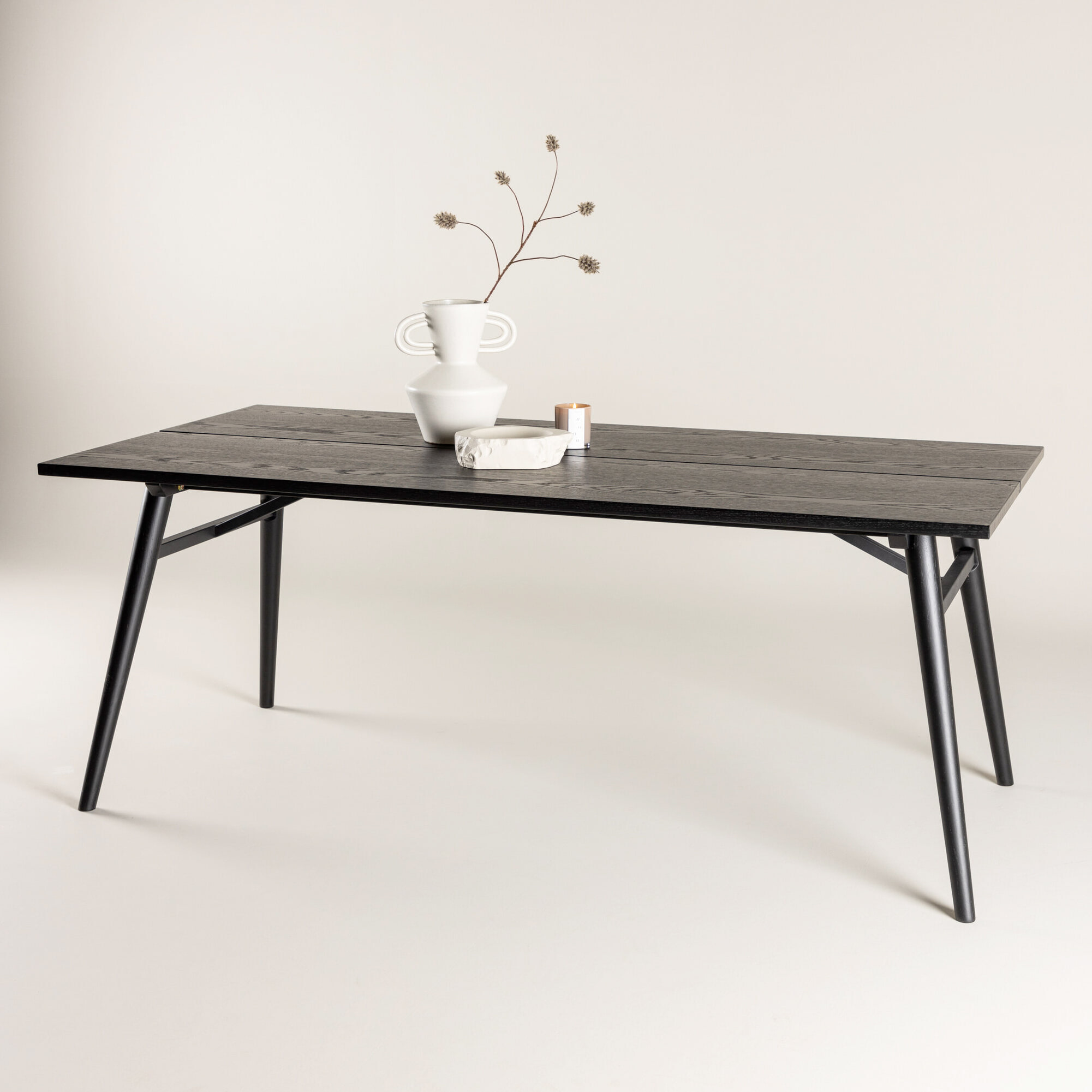 Nohr Eettafel Lateka 195 x 95cm - Zwart