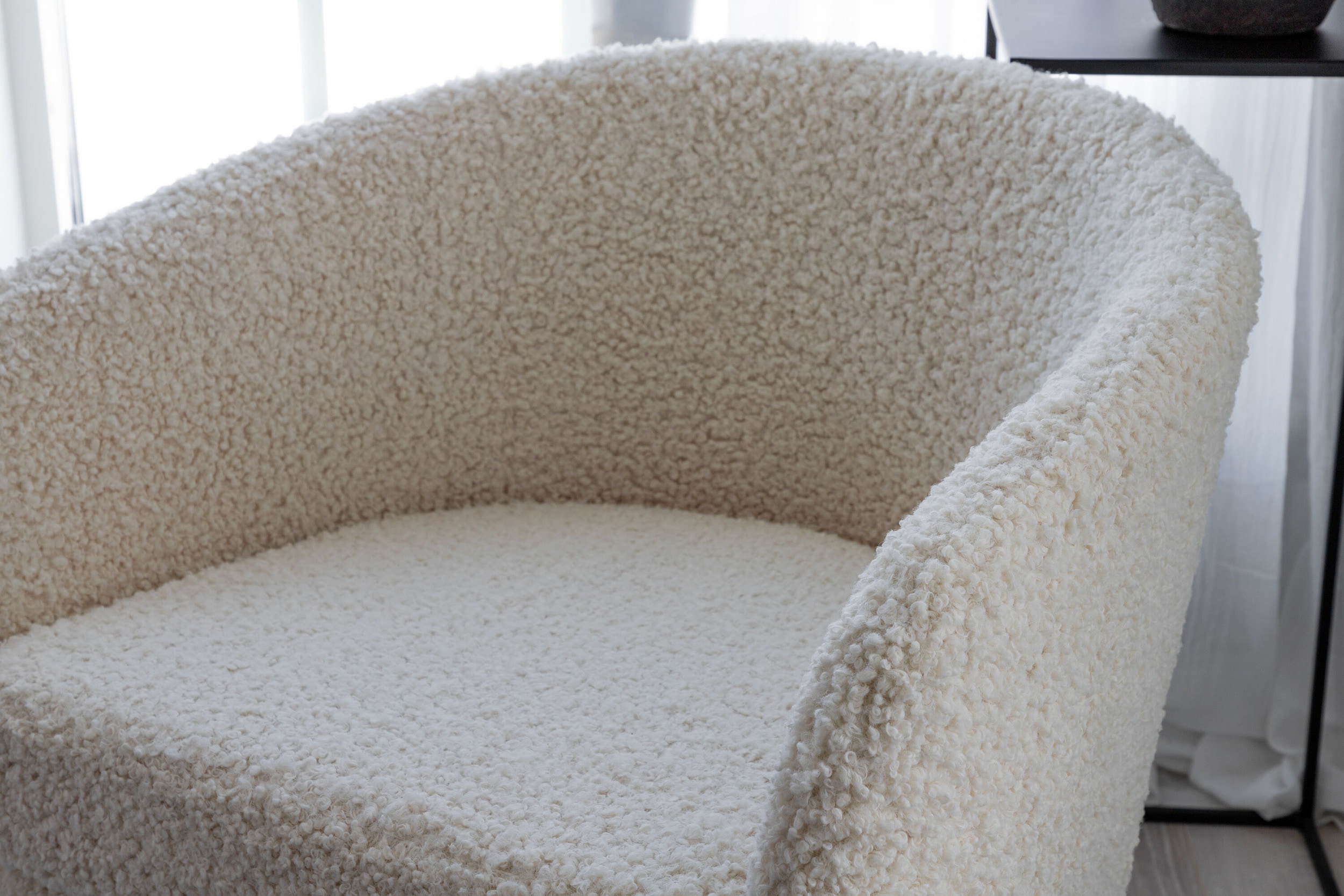 Nohr Fauteuil 'Jennilee' Teddy, kleur Wit