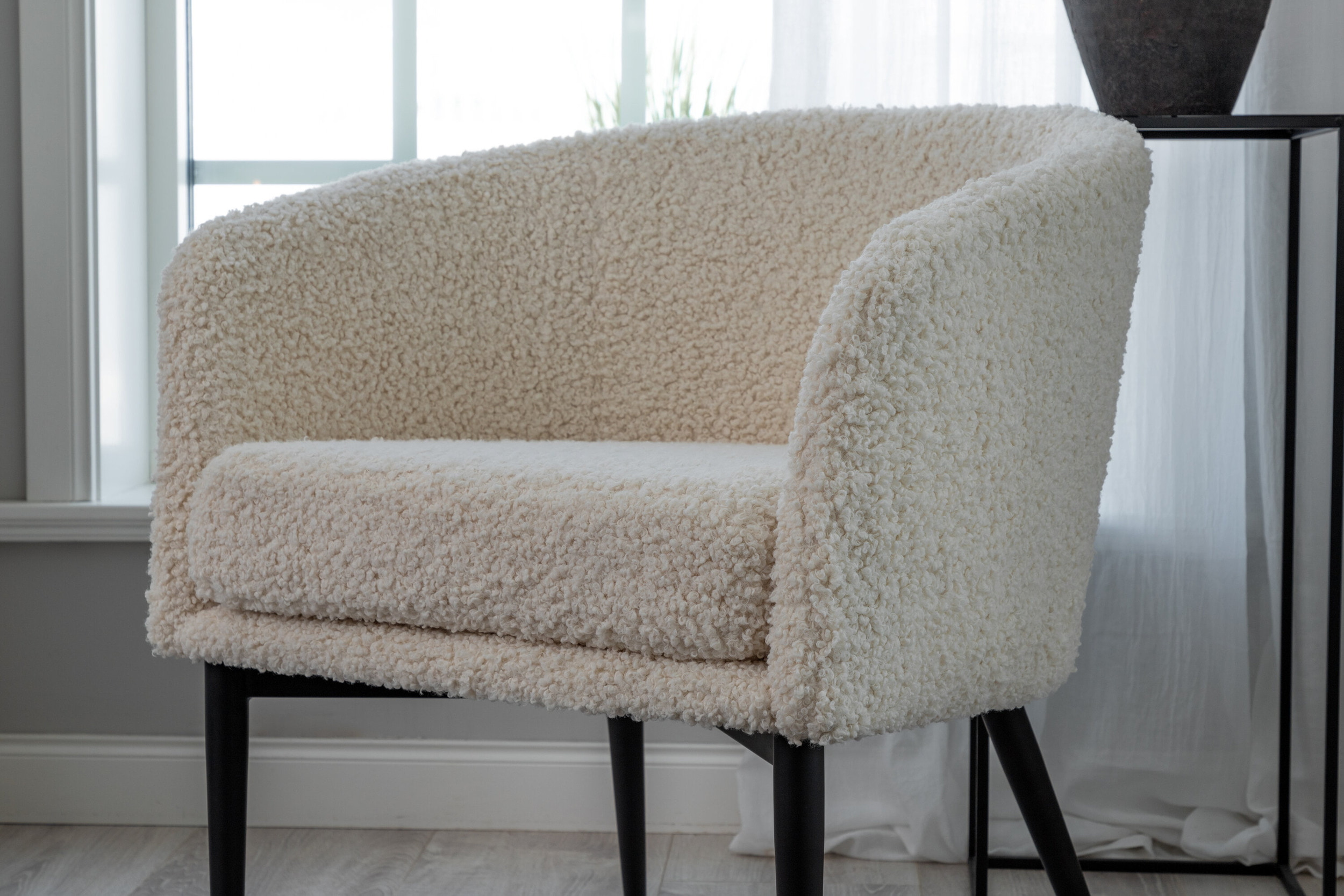 Nohr Fauteuil 'Jennilee' Teddy, kleur Wit