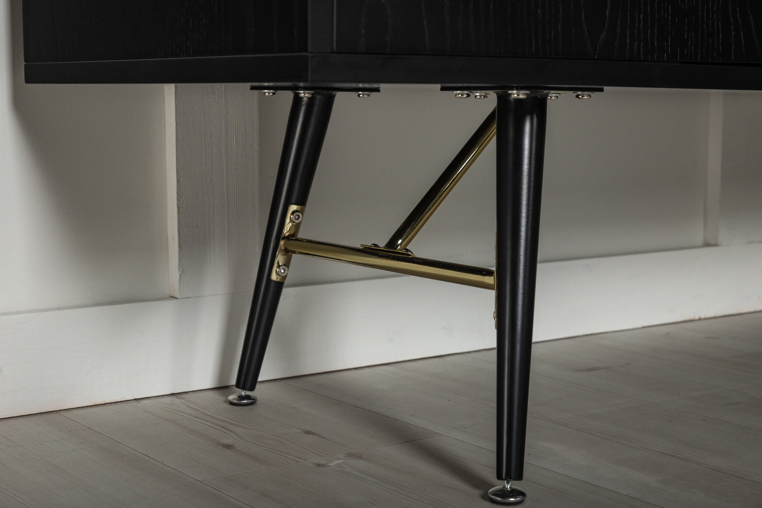 Nohr Dressoir 'Frisco' 160cm, kleur Zwart