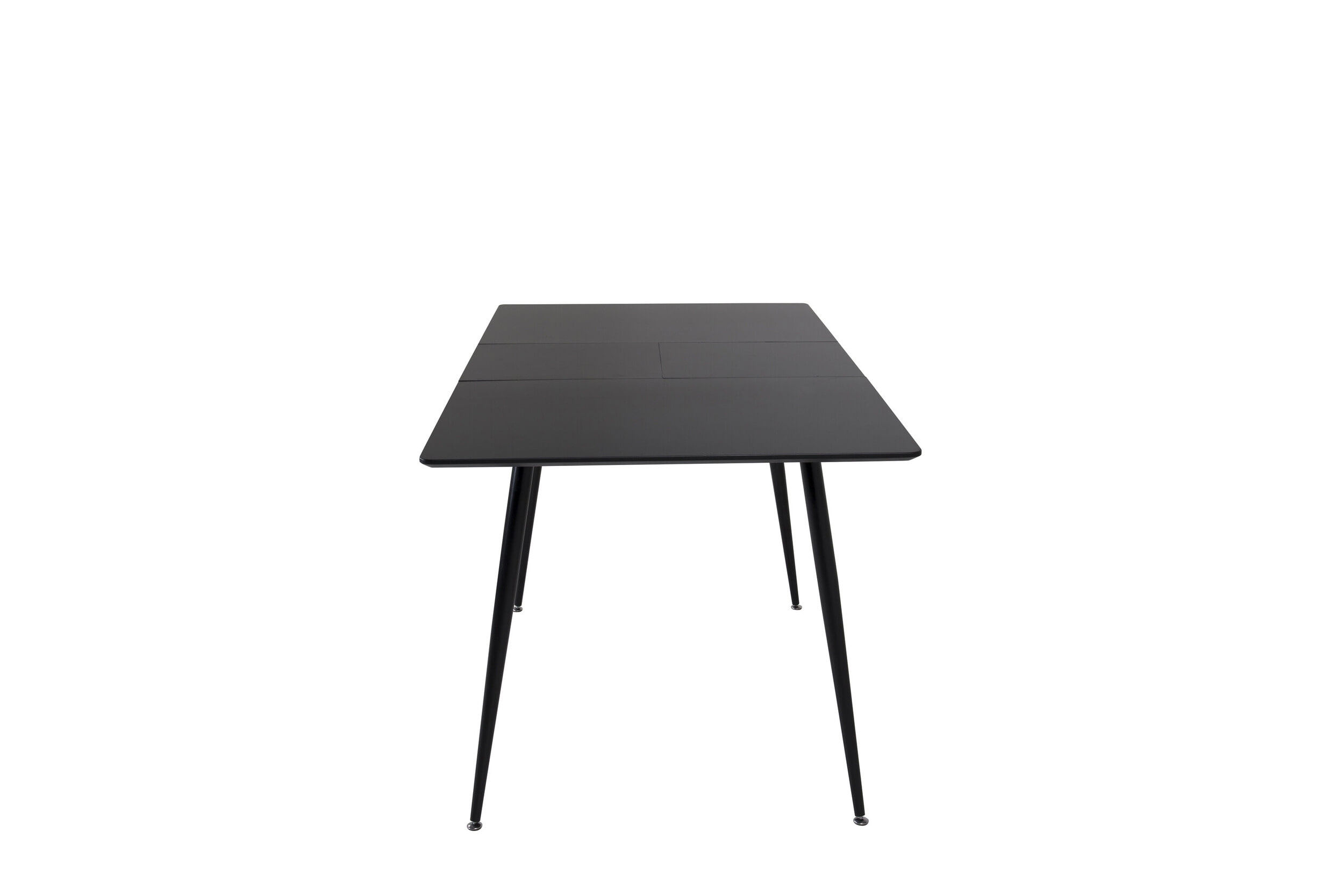 Nohr Uitschuifbare Eettafel 'Tenequa' MDF, 120/160 x 80cm, kleur Zwart