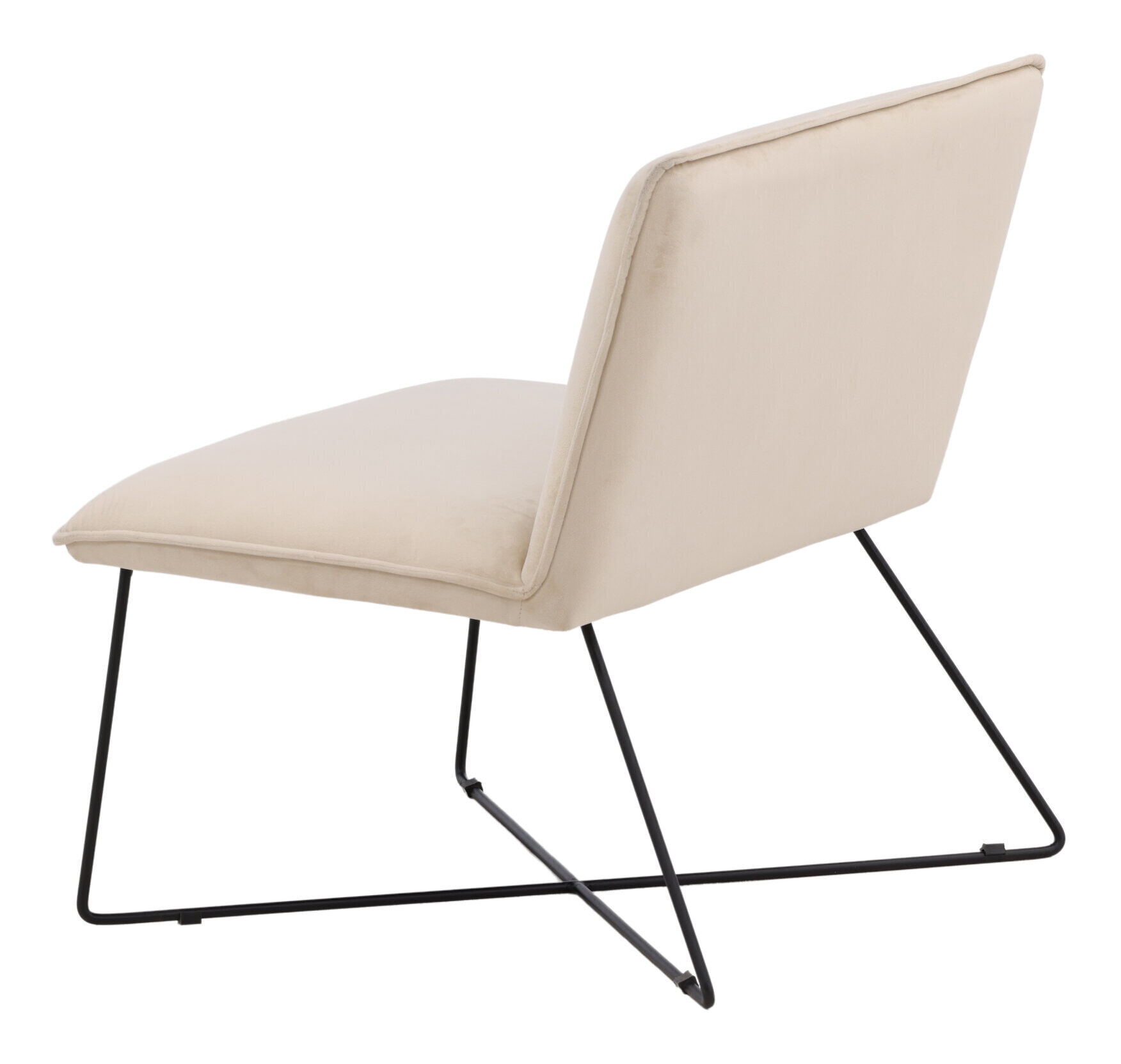 Nohr Fauteuil 'Tindra' Velvet, kleur Beige