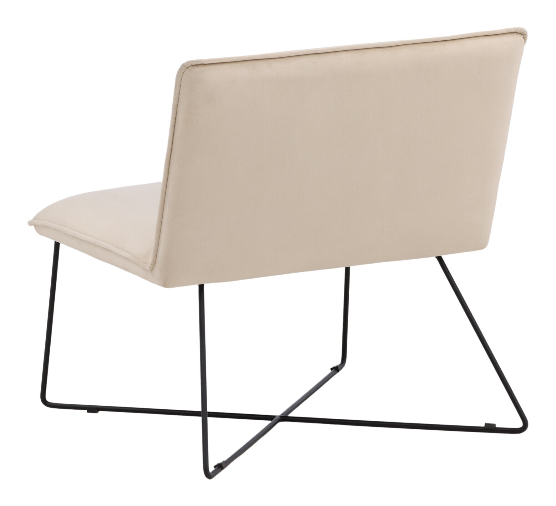 Nohr Fauteuil 'Tindra' Velvet, kleur Beige