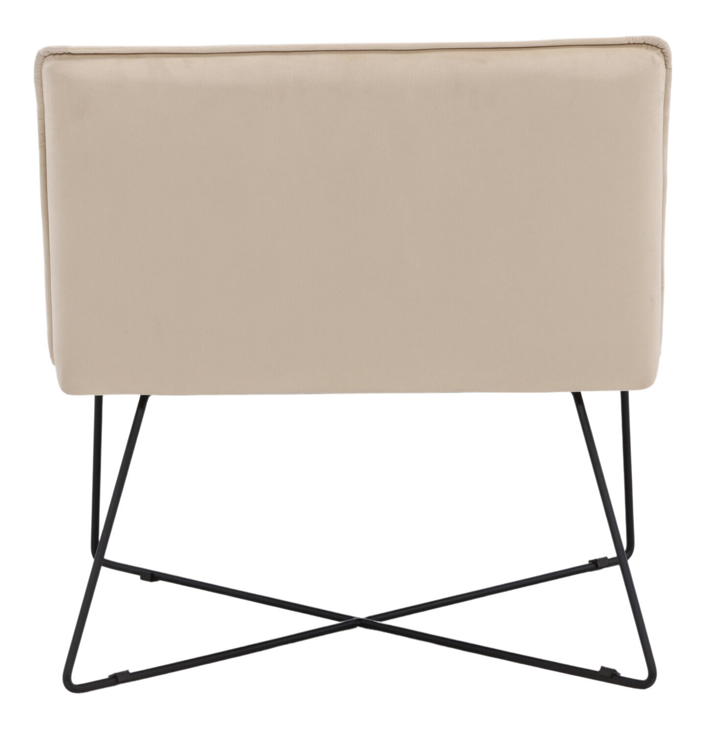 Nohr Fauteuil 'Tindra' Velvet, kleur Beige