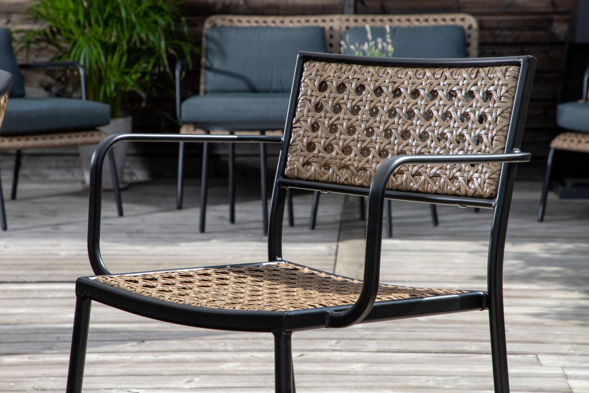 Nohr Tuinstoel 'Leontyne' Wicker