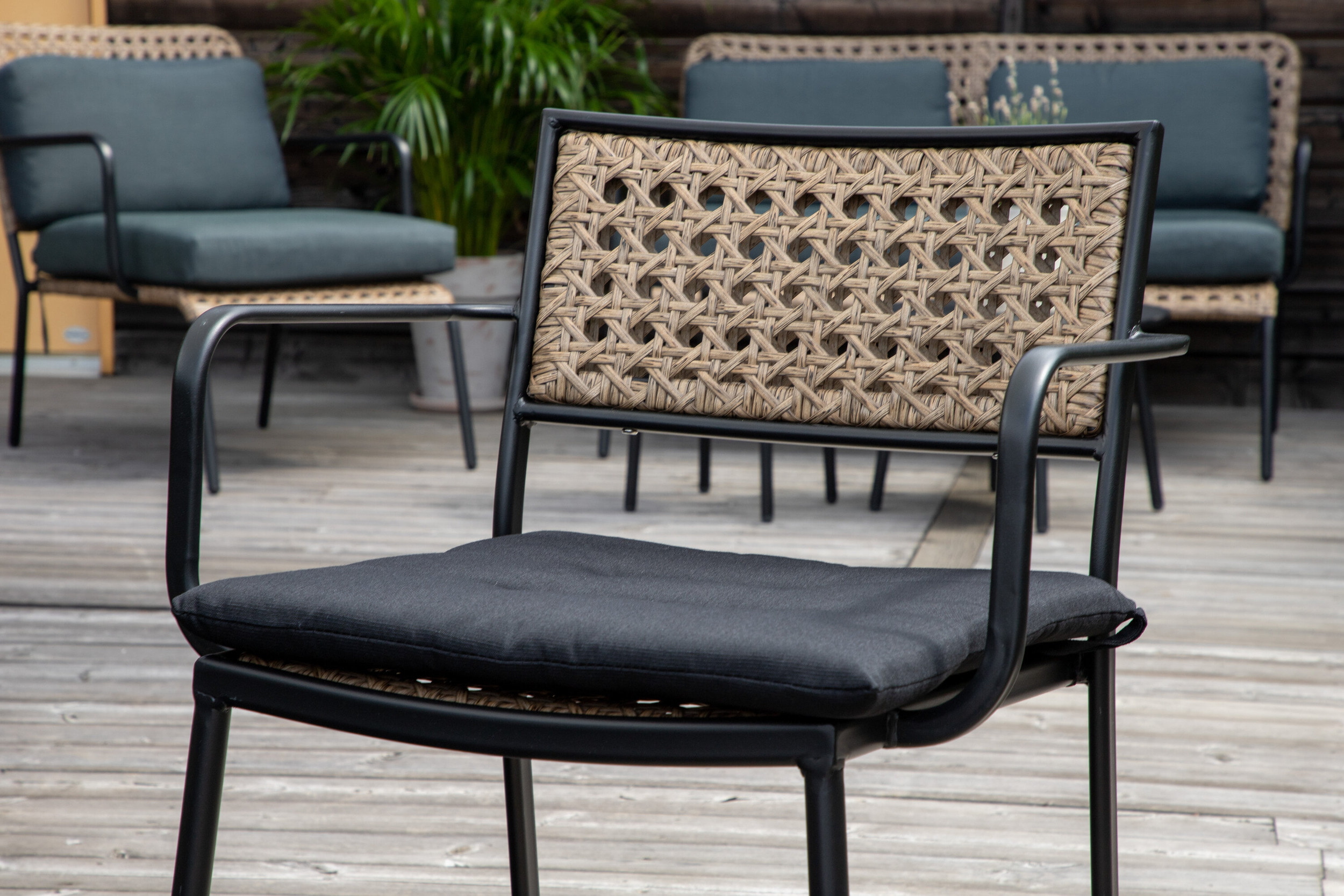 Nohr Tuinstoel 'Leontyne' Wicker
