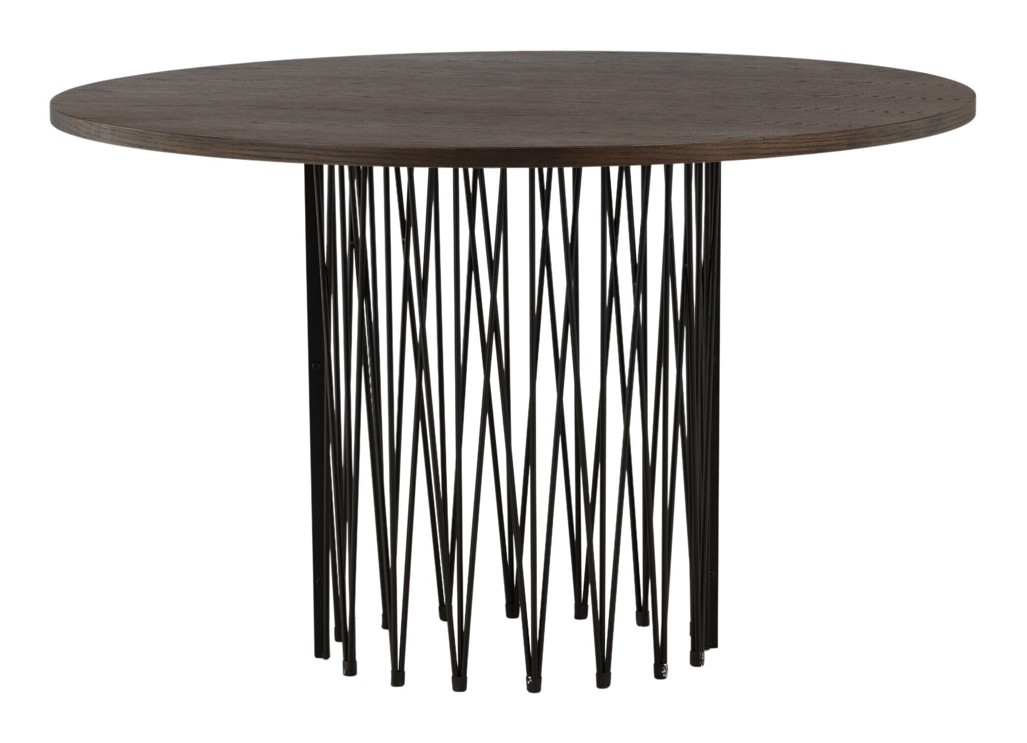 Nohr Ronde Eettafel 'Danni' 120cm, kleur Mokka