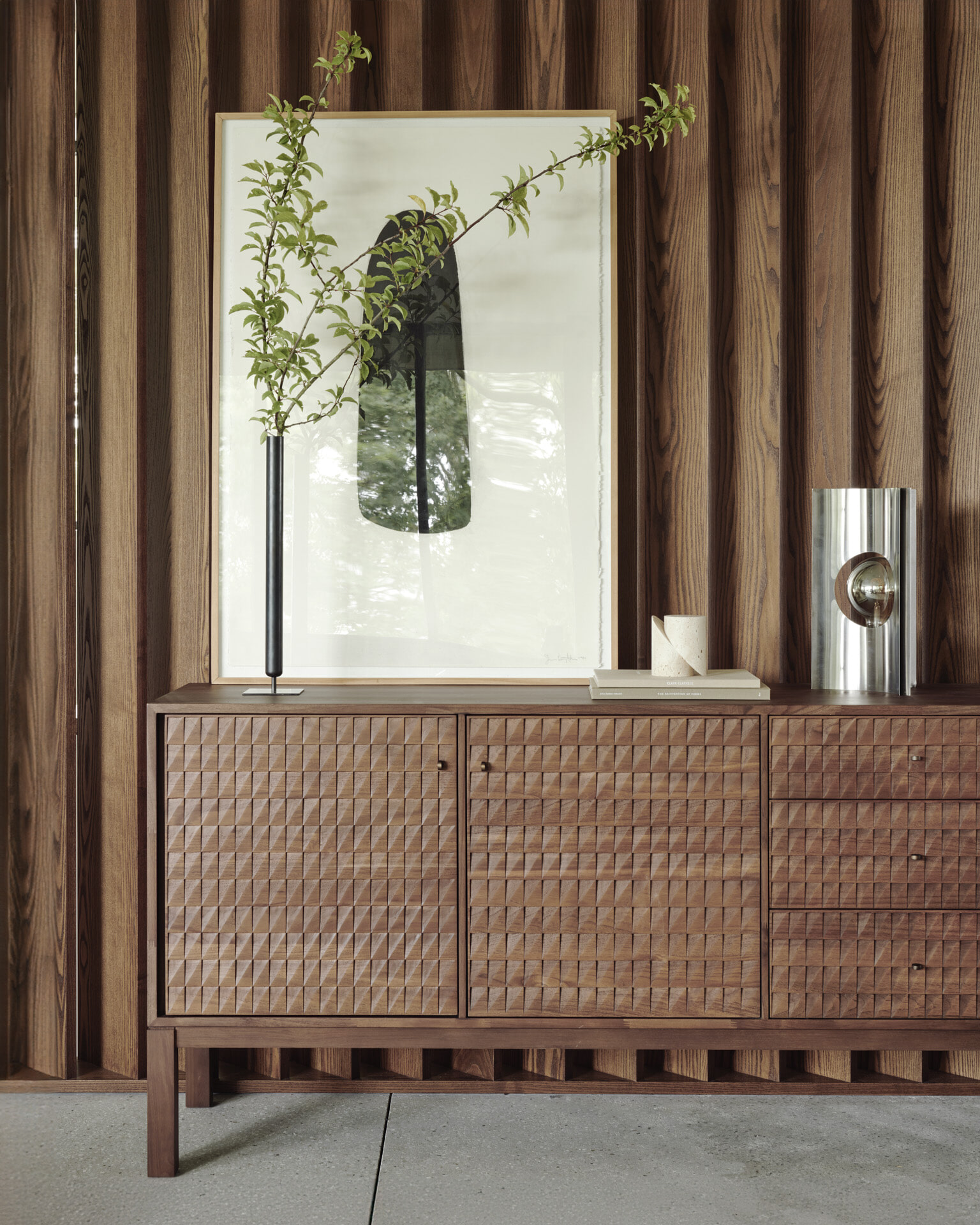 Ethnicraft Dressoir 'Sono' Gevernist Teakhout, 228cm
