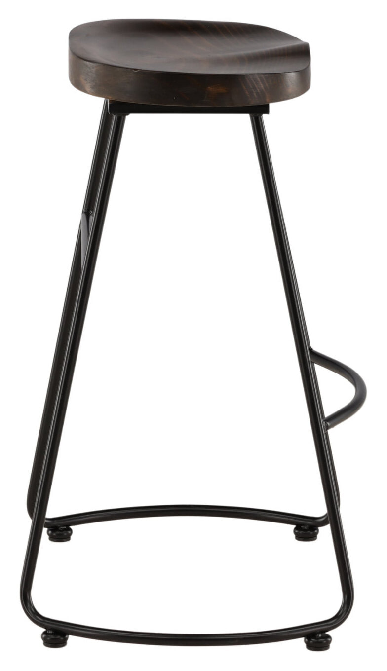 Nohr Barkruk 'Fotini' Grenenhout (zithoogte 74cm)