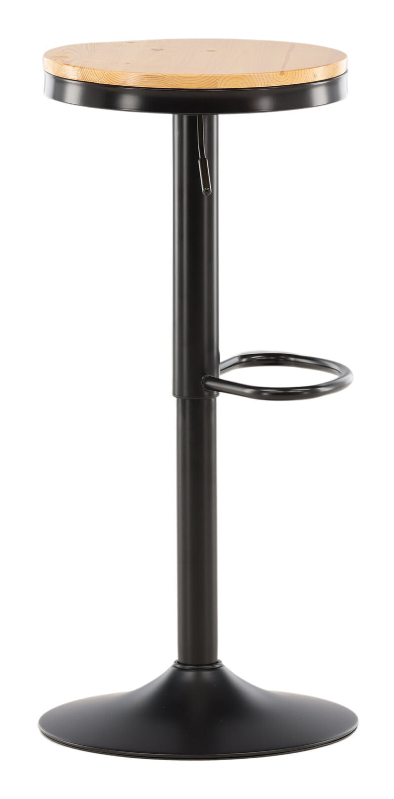 Nohr Verstelbare Barkruk 'Tiani' Eikenlook (zithoogte 60-80cm)