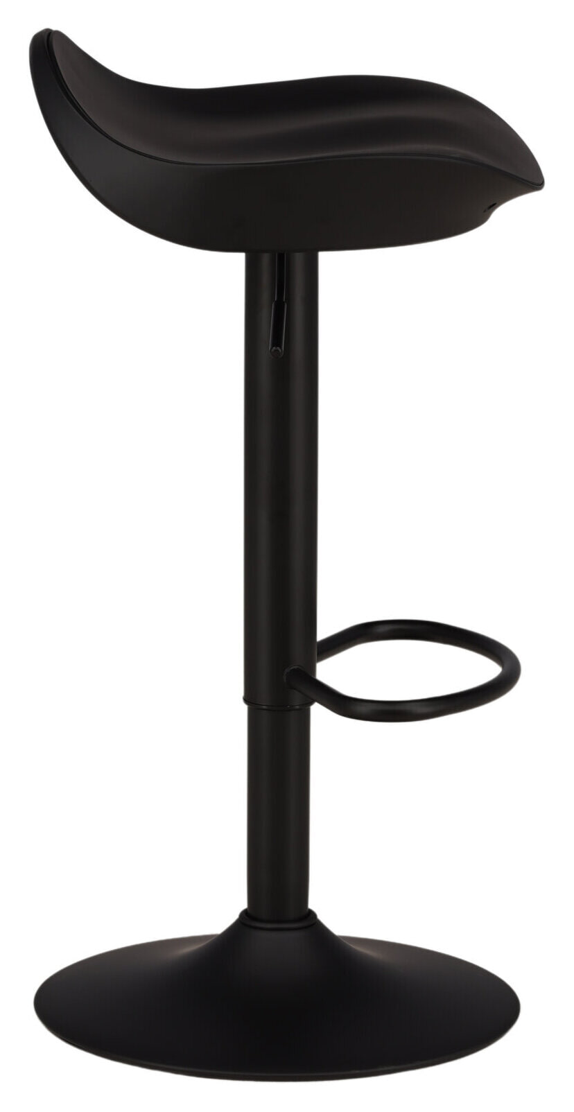 Nohr Verstelbare Barkruk 'Marchetta' kleur Zwart (zithoogte 68-88cm)