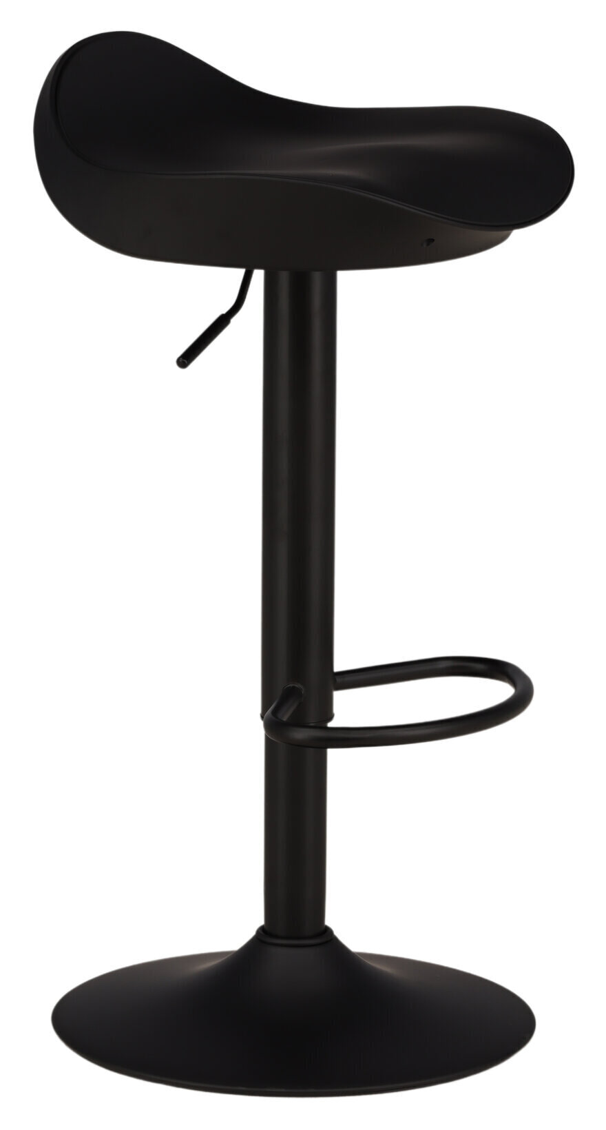 Nohr Verstelbare Barkruk 'Marchetta' kleur Zwart (zithoogte 68-88cm)