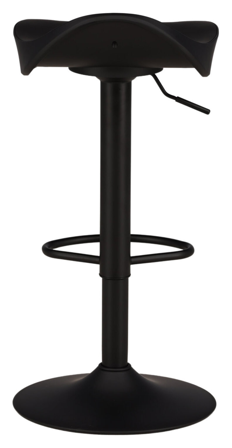 Nohr Verstelbare Barkruk 'Marchetta' kleur Zwart (zithoogte 68-88cm)