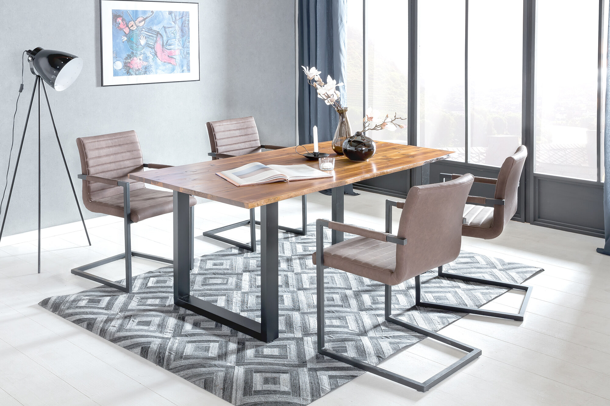 Artistiq Eettafel 'Sonya' Acaciahout, 120 x 80cm
