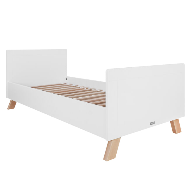 Bopita Bed 'Lisa' 90 x 200cm, kleur wit / naturel