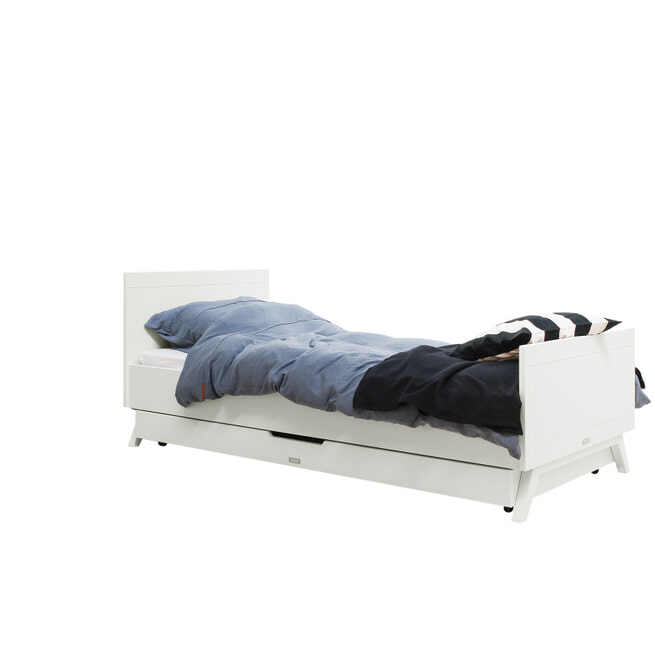 Bopita Bed 'Retro' 90 x 200cm, kleur wit