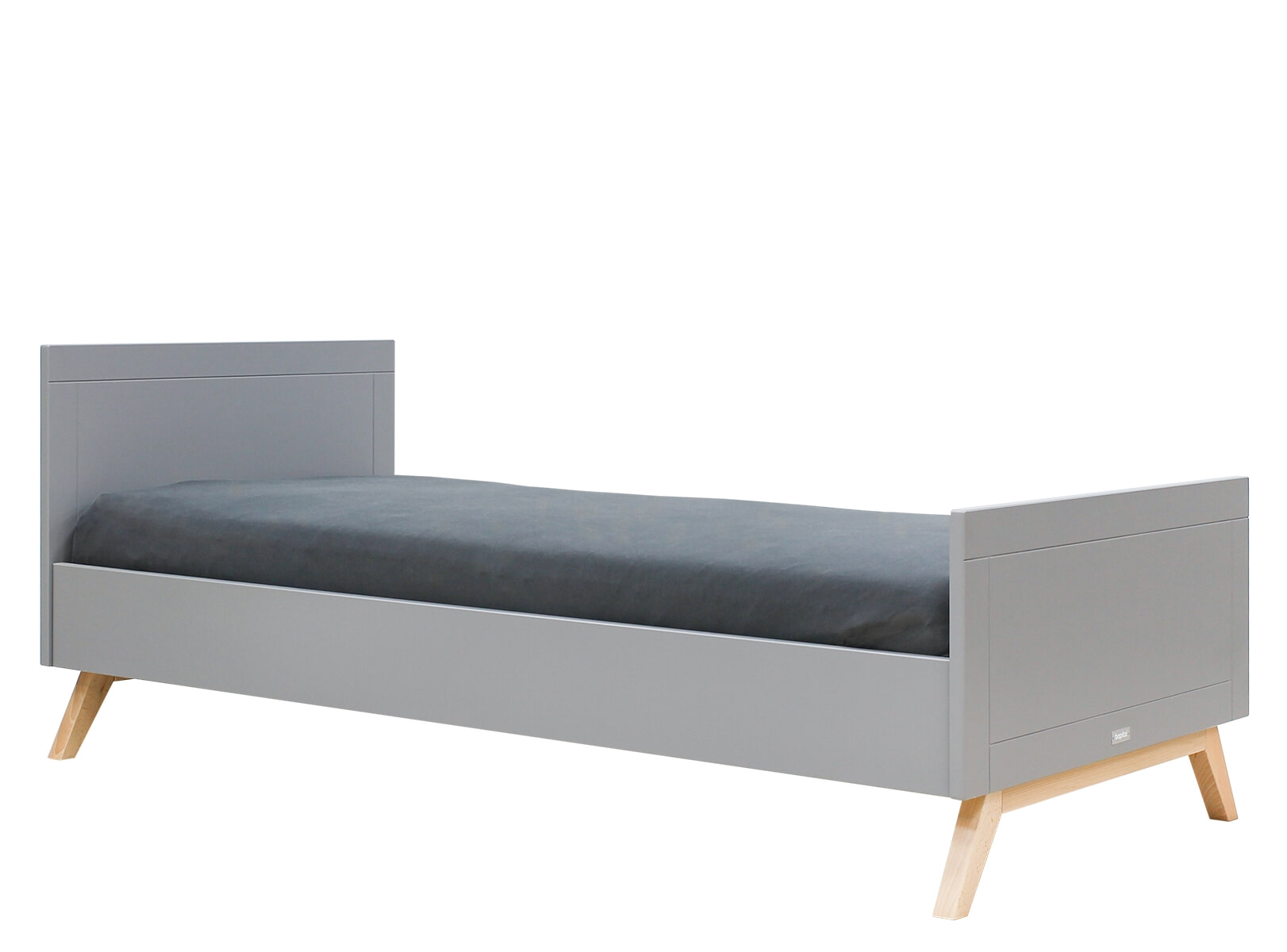 Bopita Bed 'Fenna' 90 x 200cm, kleur grijs - naturel