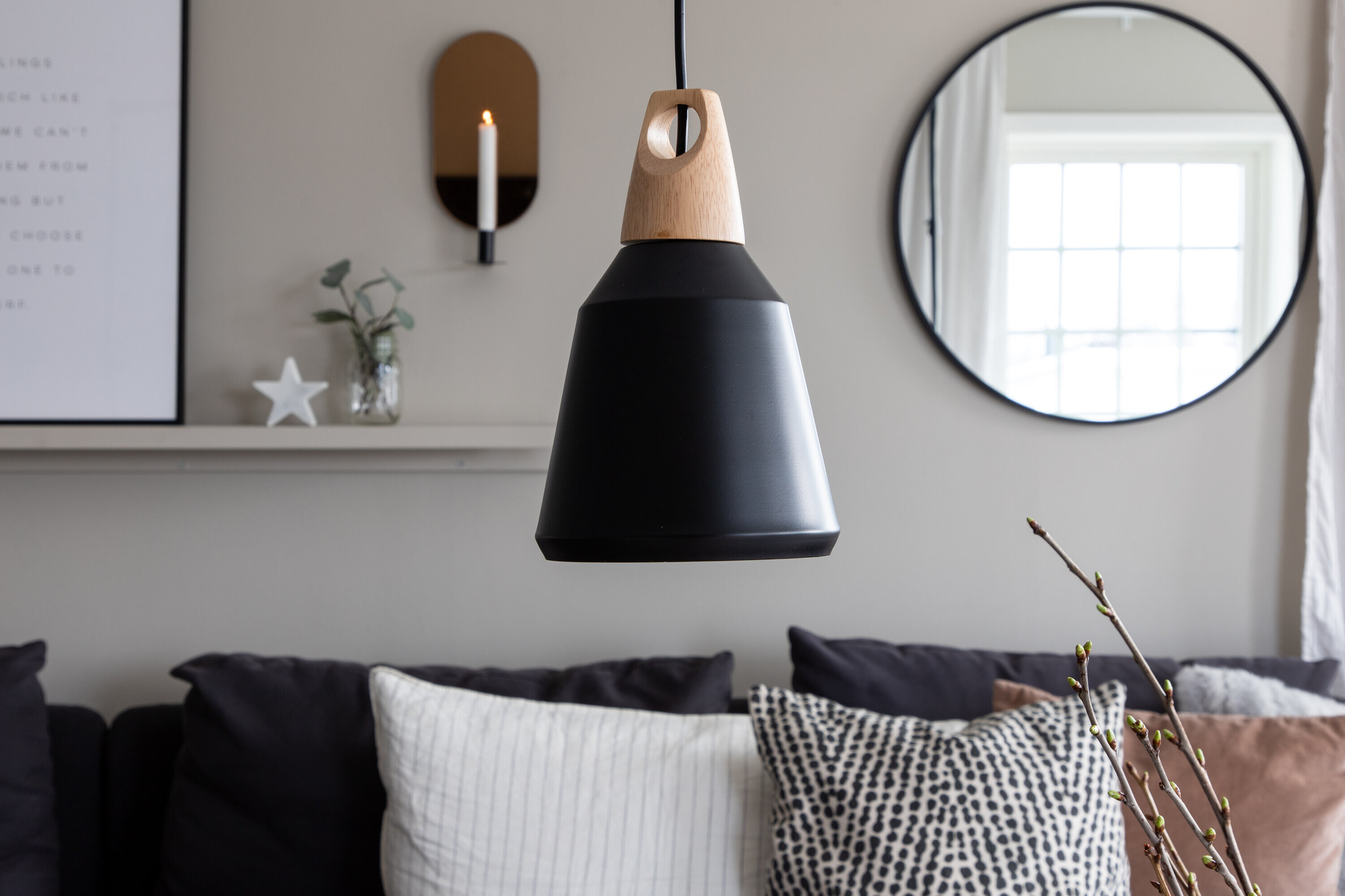 Nohr Hanglamp 'Leonte' kleur Zwart