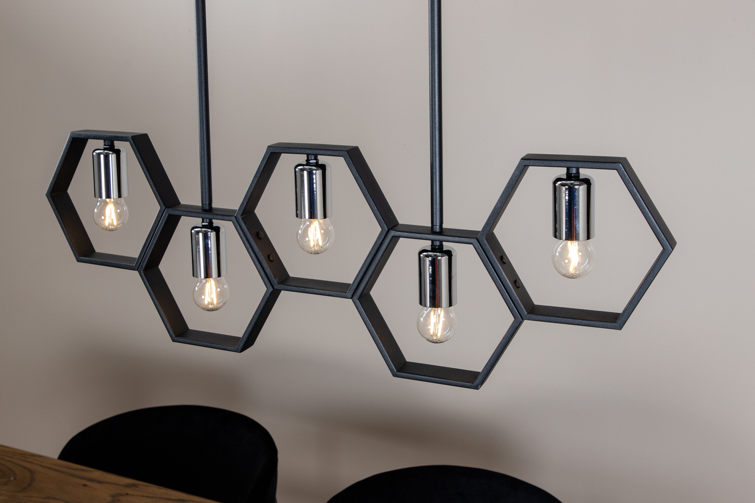 Nohr Hanglamp 'Venisha' 5-lamps